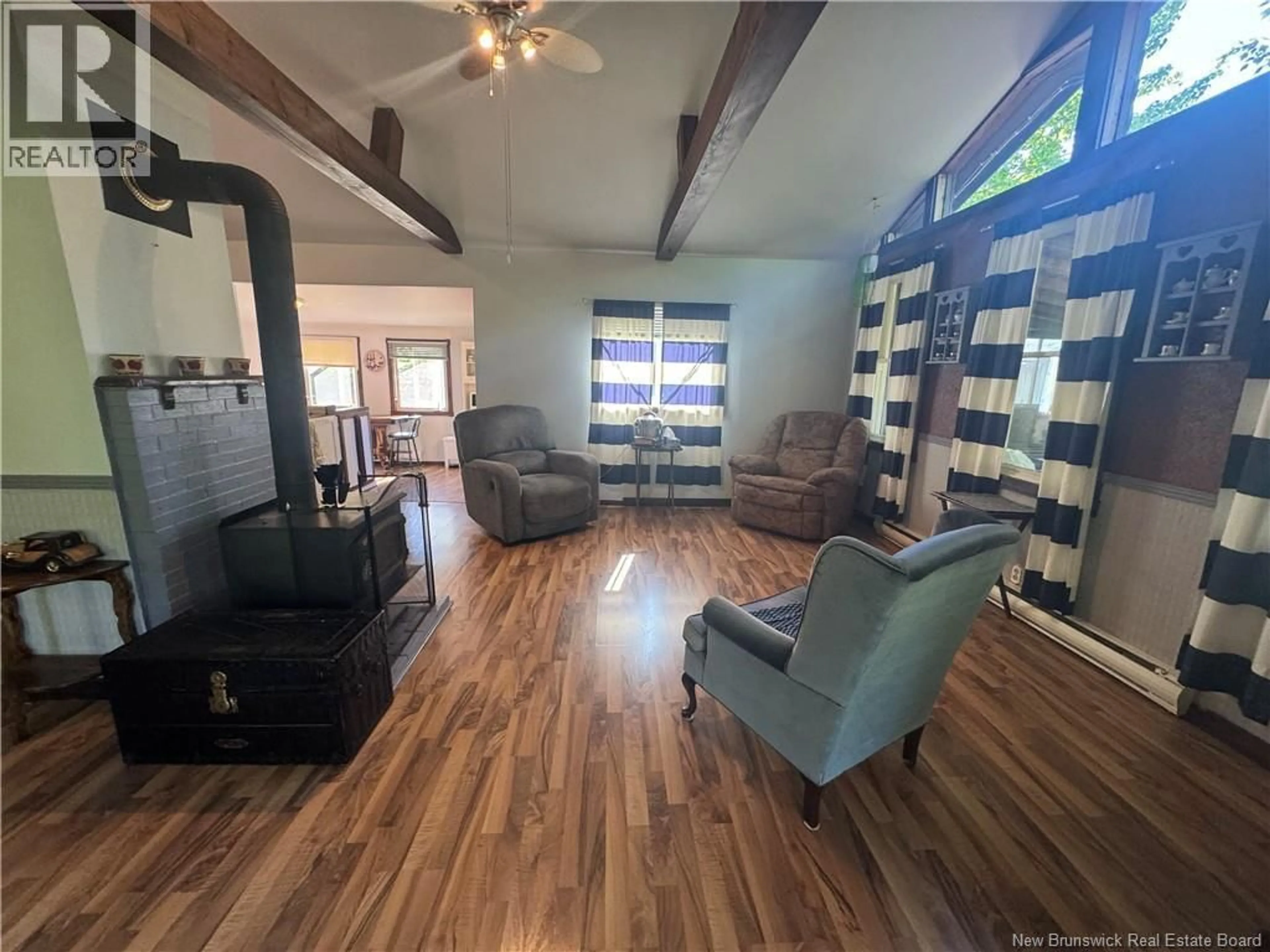 Living room with furniture, unknown for 1 CEDAR LANE, Big Cove New Brunswick E4C6C6