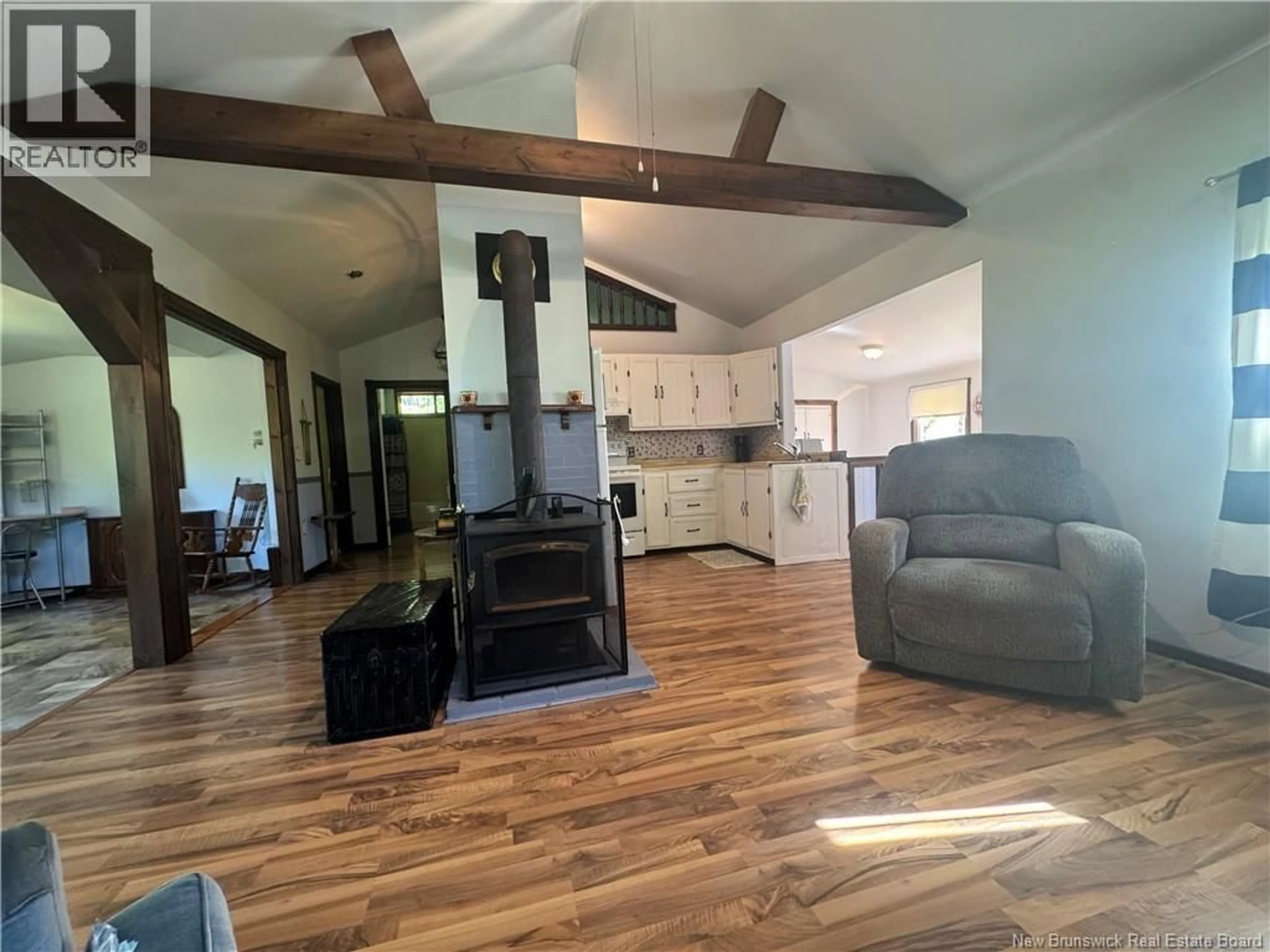 Open concept kitchen, wood/laminate floor for 1 CEDAR LANE, Big Cove New Brunswick E4C6C6