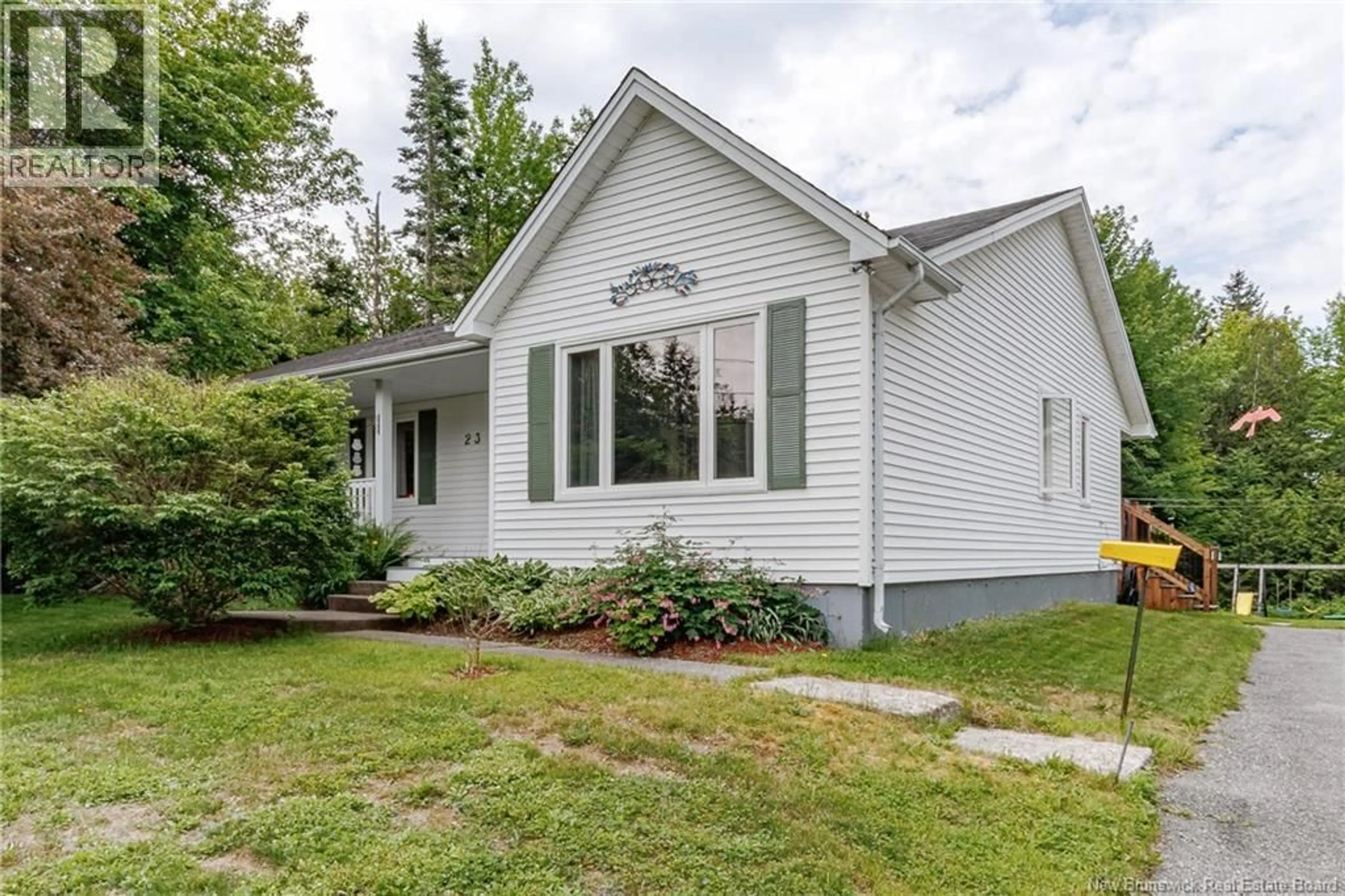 Home with vinyl exterior material, street for 23 JOSHUA STREET, Rothesay New Brunswick E2S1A4