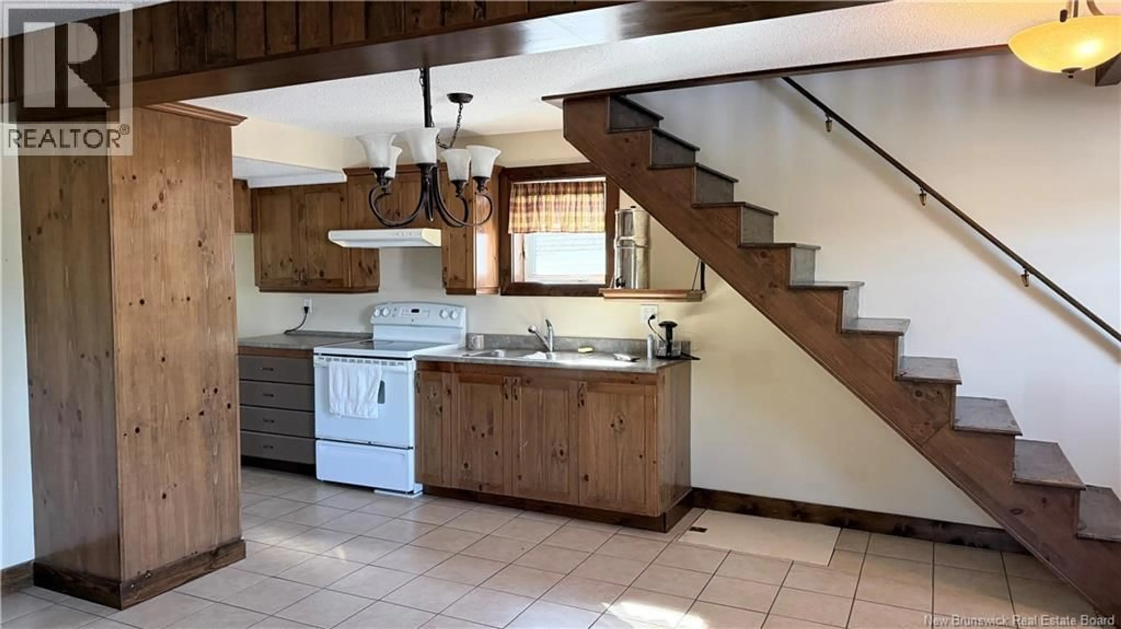 Open concept kitchen, ceramic/tile floor for 145 PRINCIPALE STREET, Sainte-Anne-De-Madawaska New Brunswick E7E1B1