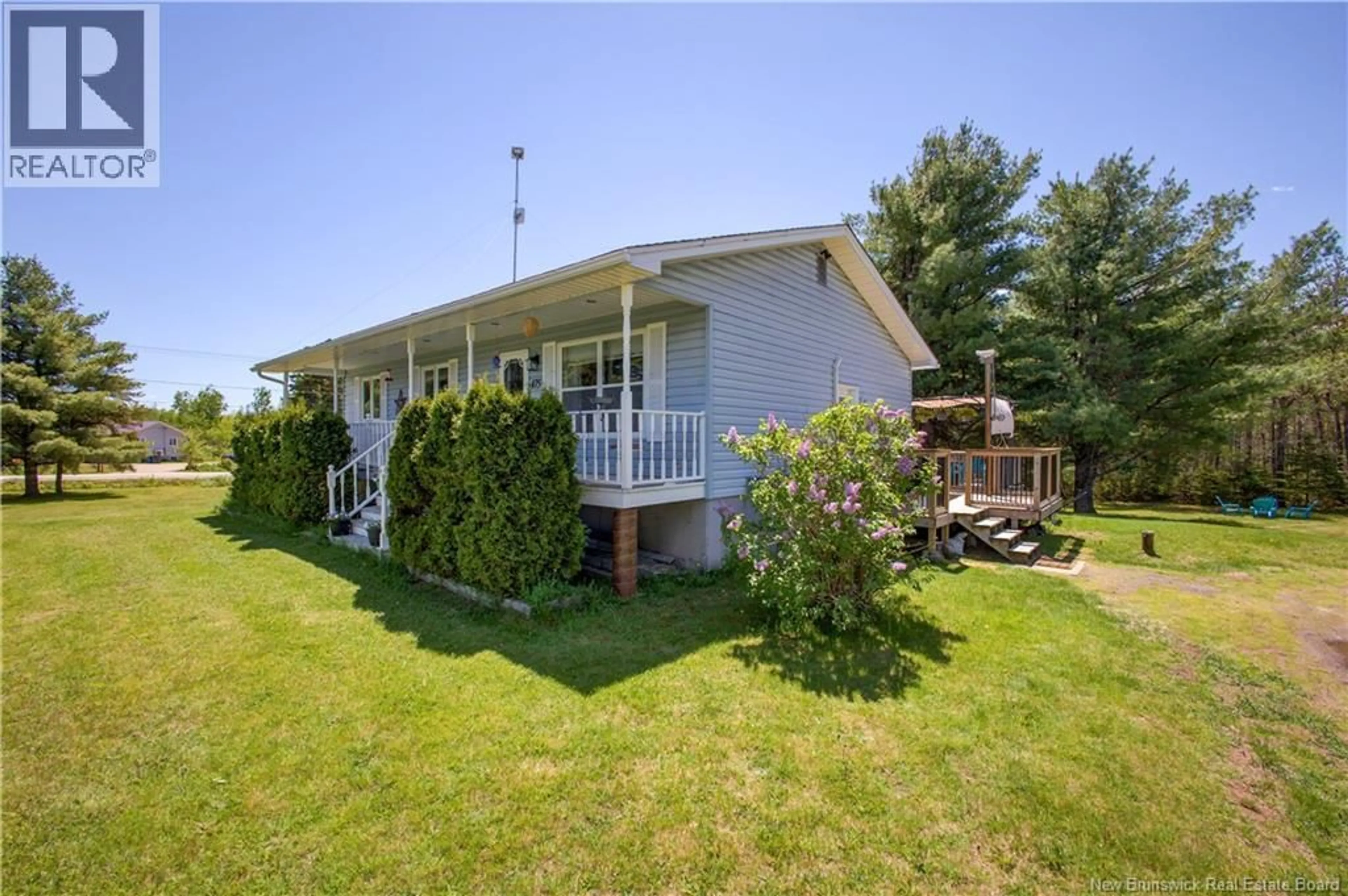 A pic from outside/outdoor area/front of a property/back of a property/a pic from drone, water/lake/river/ocean view for 475 MCHARDY ROAD, Miramichi New Brunswick E1V6L8