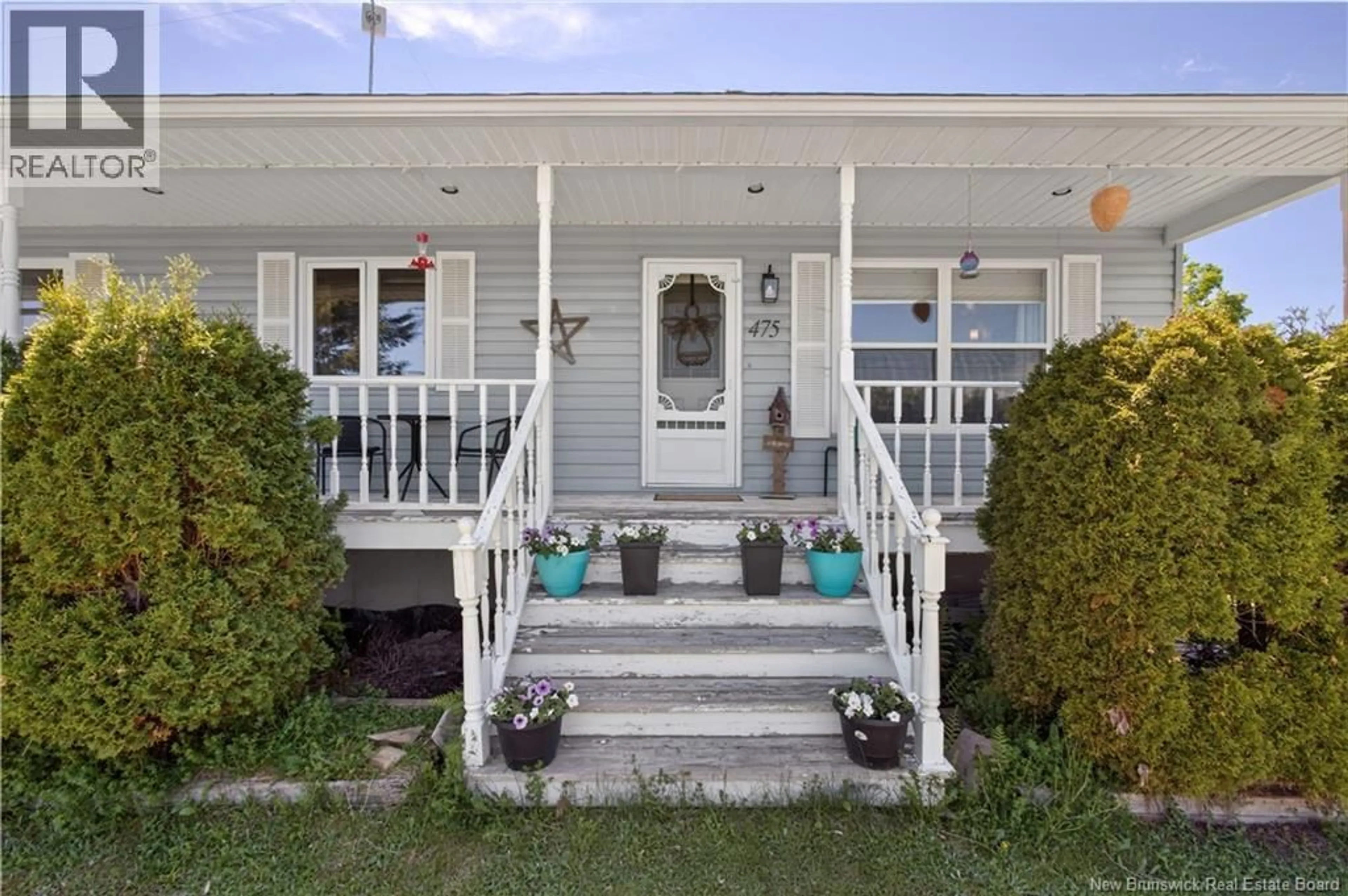 Home with vinyl exterior material, street for 475 MCHARDY ROAD, Miramichi New Brunswick E1V6L8