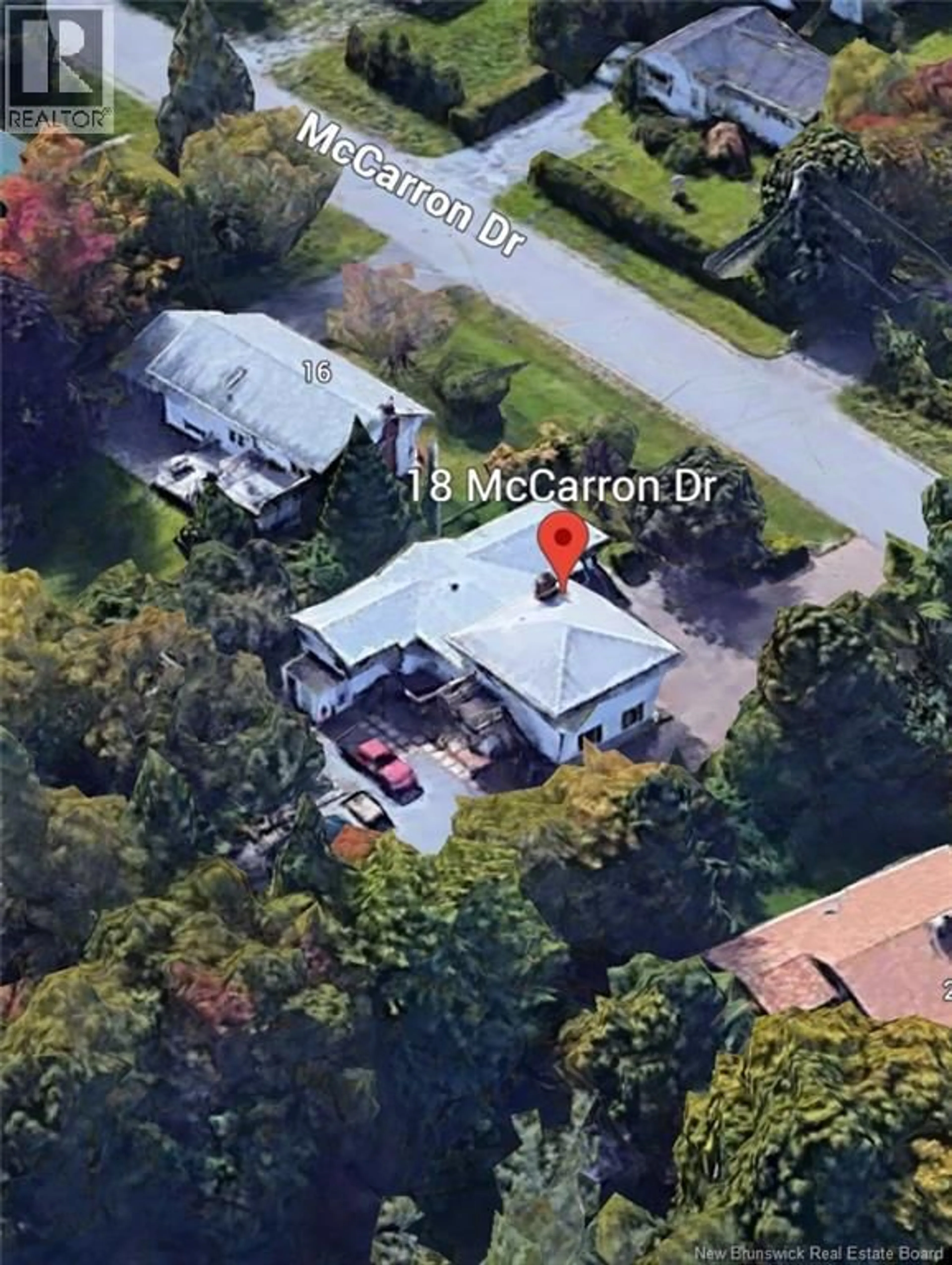 A pic from outside/outdoor area/front of a property/back of a property/a pic from drone, street for 18 MCCARRON DRIVE, Quispamsis New Brunswick E2K4N5