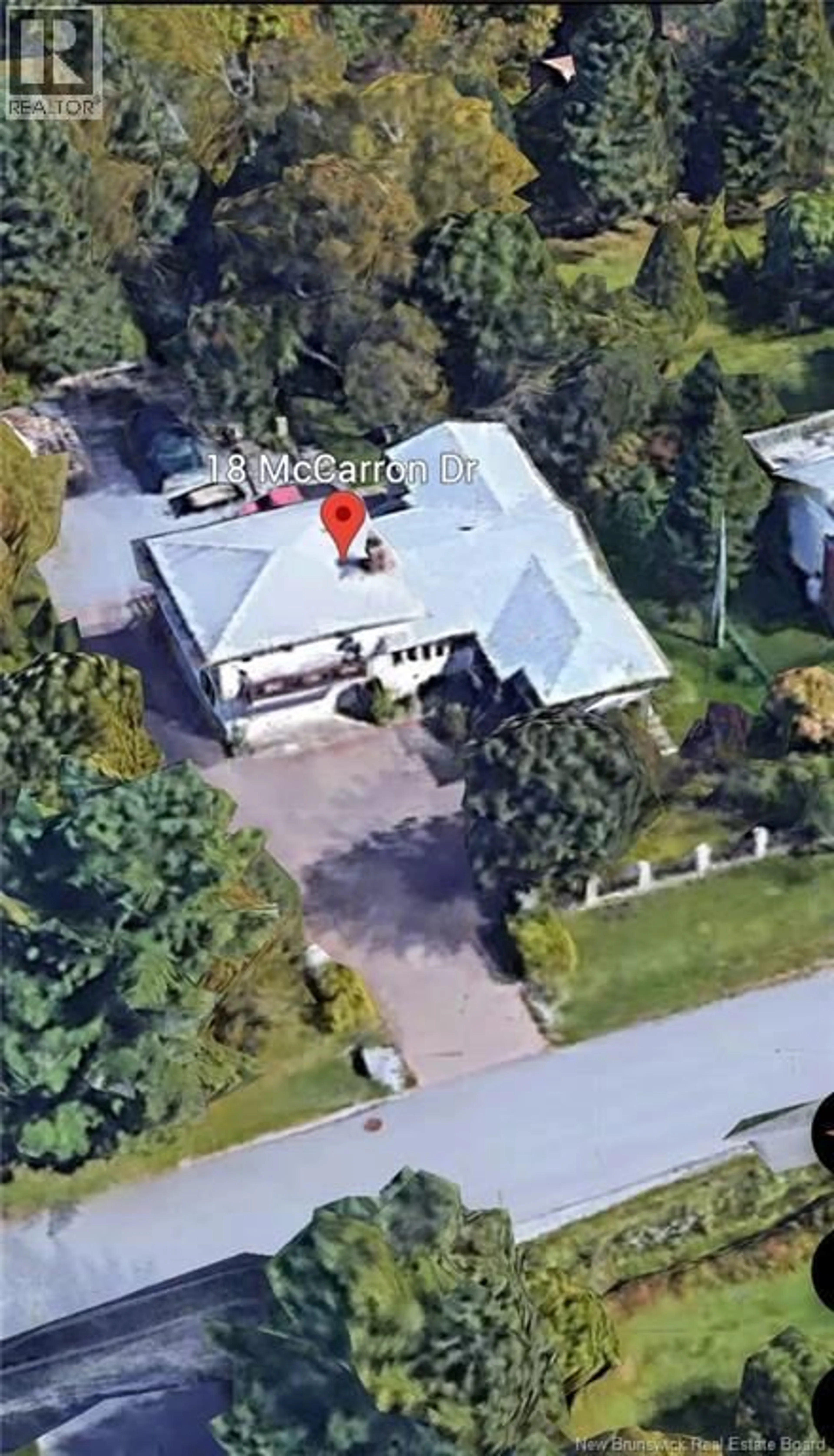 A pic from outside/outdoor area/front of a property/back of a property/a pic from drone, street for 18 MCCARRON DRIVE, Quispamsis New Brunswick E2K4N5