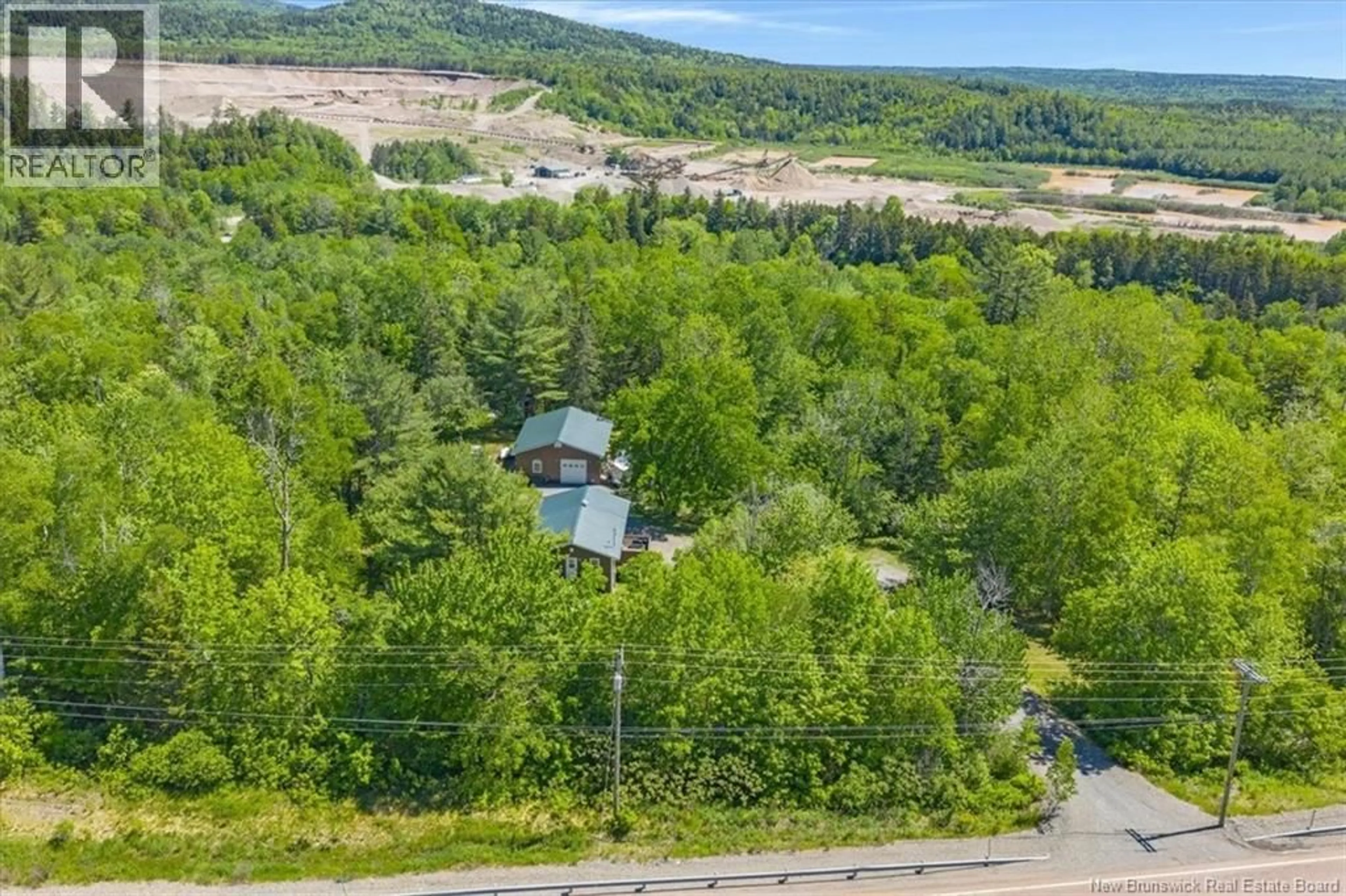 A pic from outside/outdoor area/front of a property/back of a property/a pic from drone, unknown for 44 EAGLE ROCK ROAD, Welsford New Brunswick E5K3X7