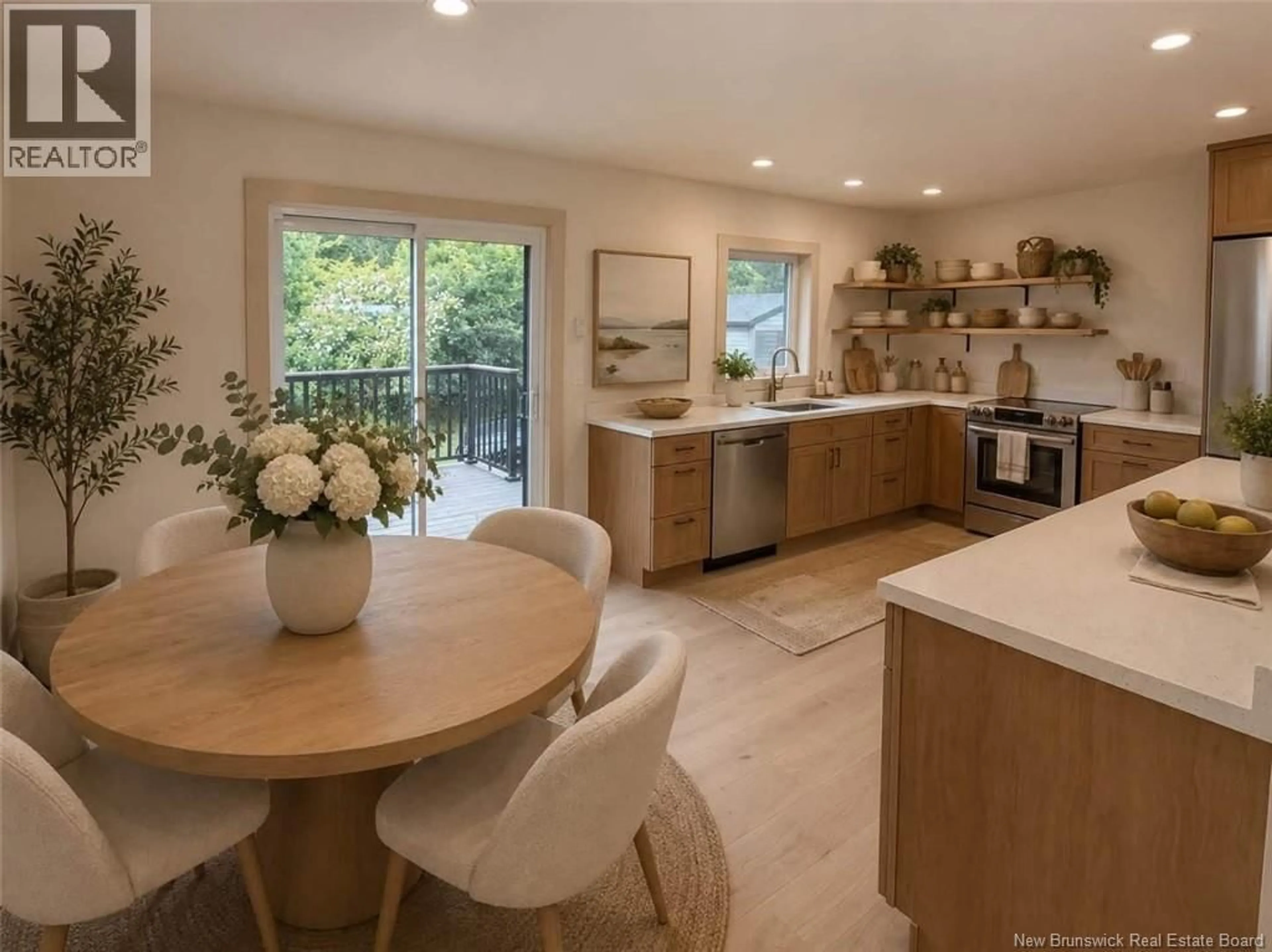 Open concept kitchen, unknown for 3 HATT CRESCENT, St George New Brunswick E5C3G7