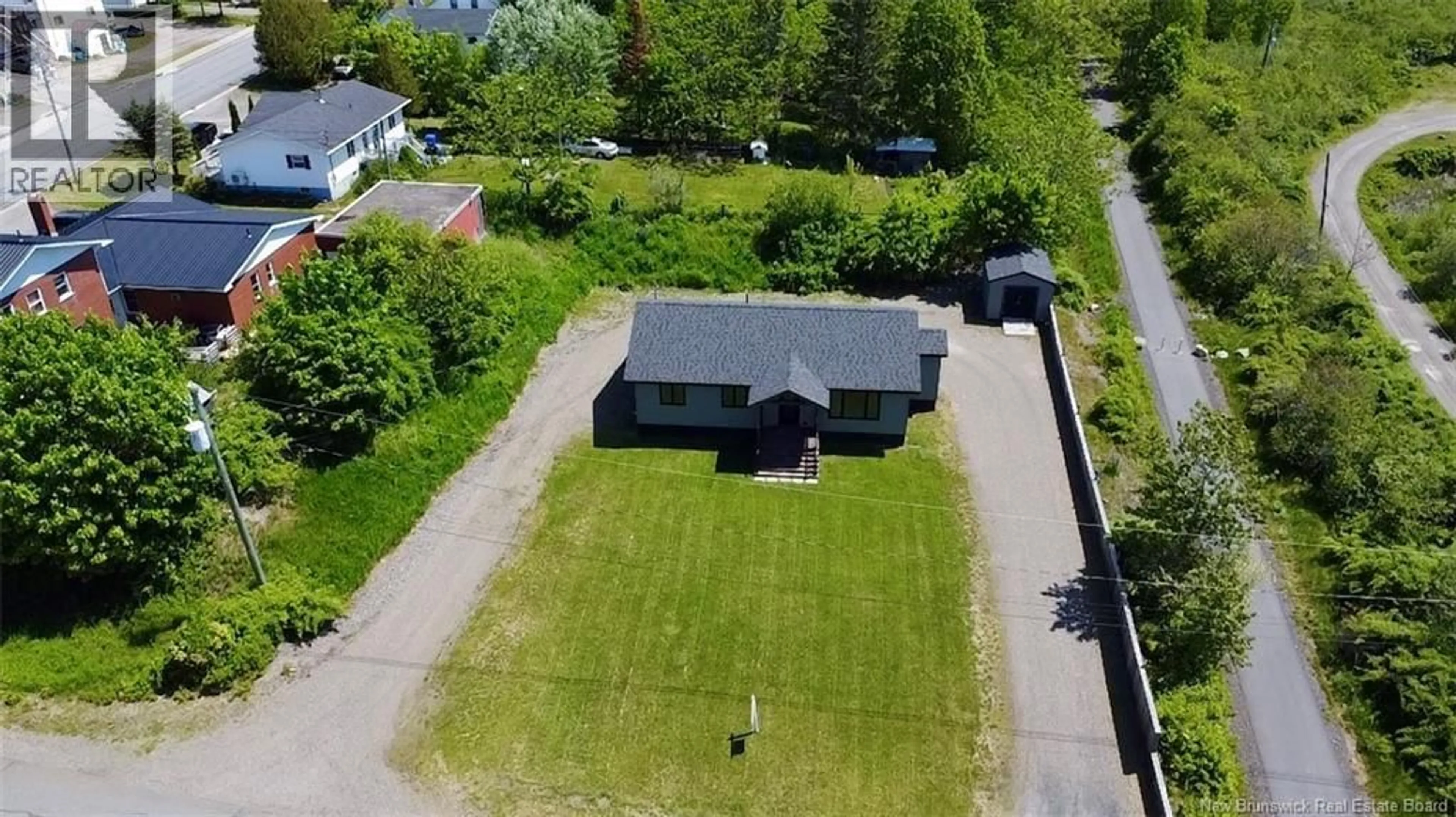 A pic from outside/outdoor area/front of a property/back of a property/a pic from drone, street for 3 HATT CRESCENT, St George New Brunswick E5C3G7