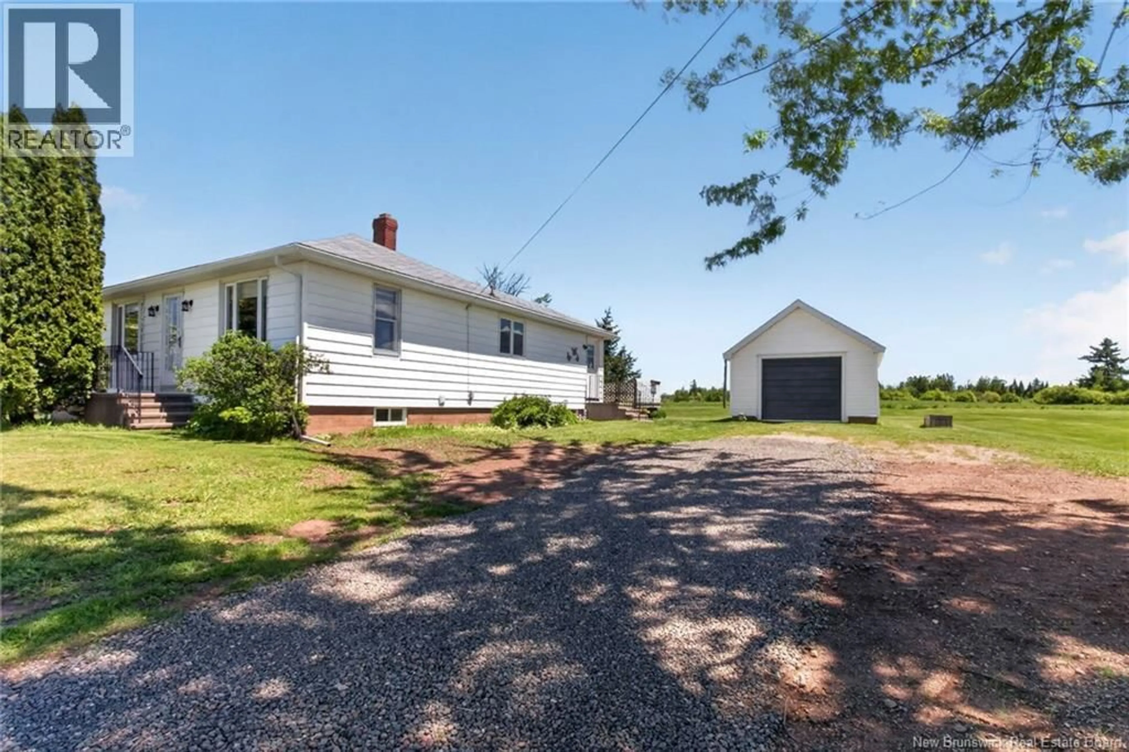 A pic from outside/outdoor area/front of a property/back of a property/a pic from drone, unknown for 5 INTERVALE ROAD, Intervale New Brunswick E4Z4X7