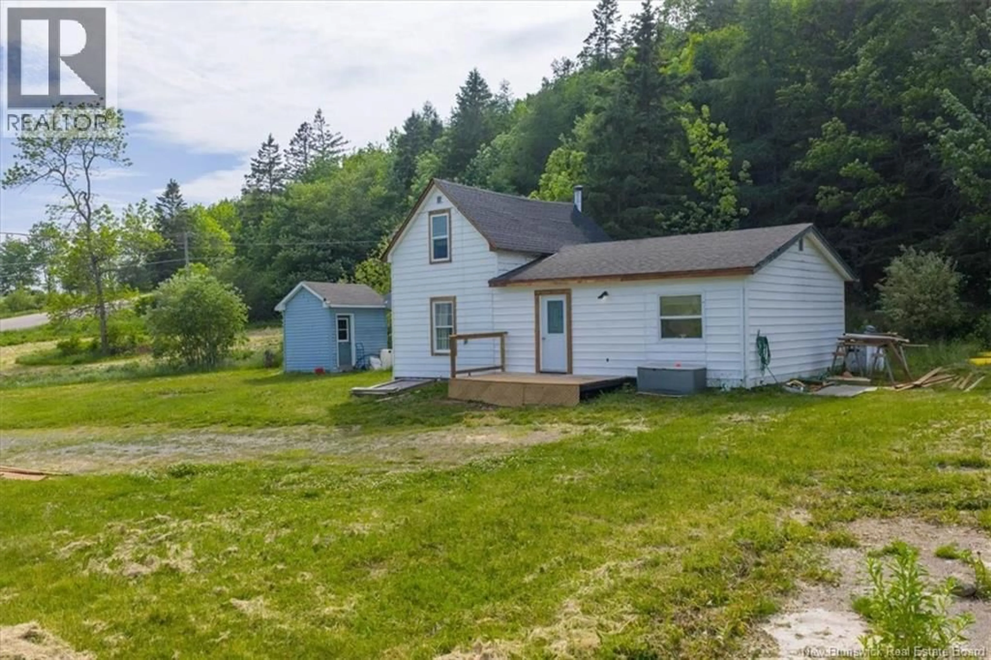 A pic from outside/outdoor area/front of a property/back of a property/a pic from drone, unknown for 3124 ROUTE 124, Kars New Brunswick E5T2Y8