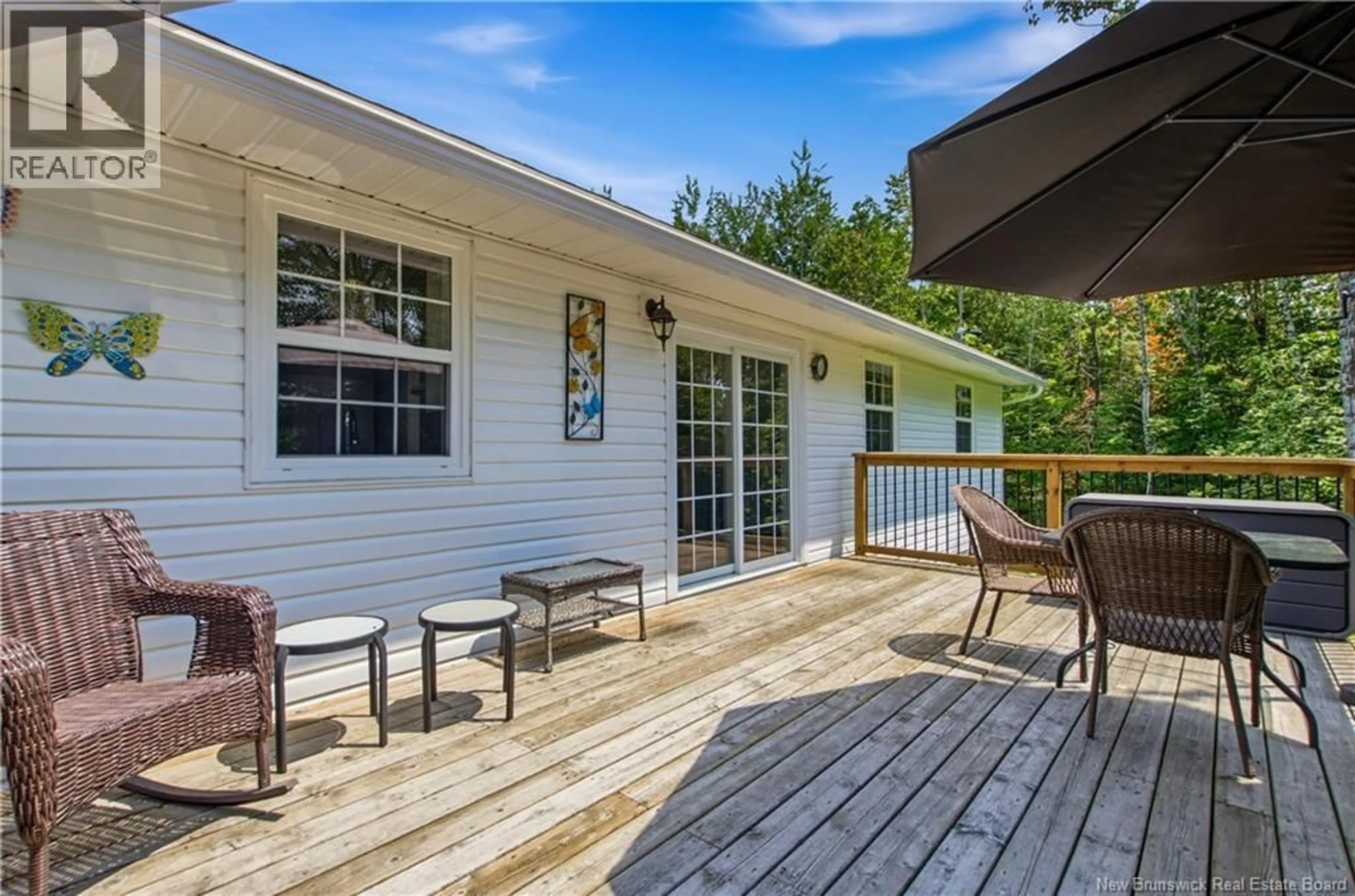 Patio, water/lake/river/ocean view for 73 JOE KING DRIVE, Mazerolle Settlement New Brunswick E3E1Y6