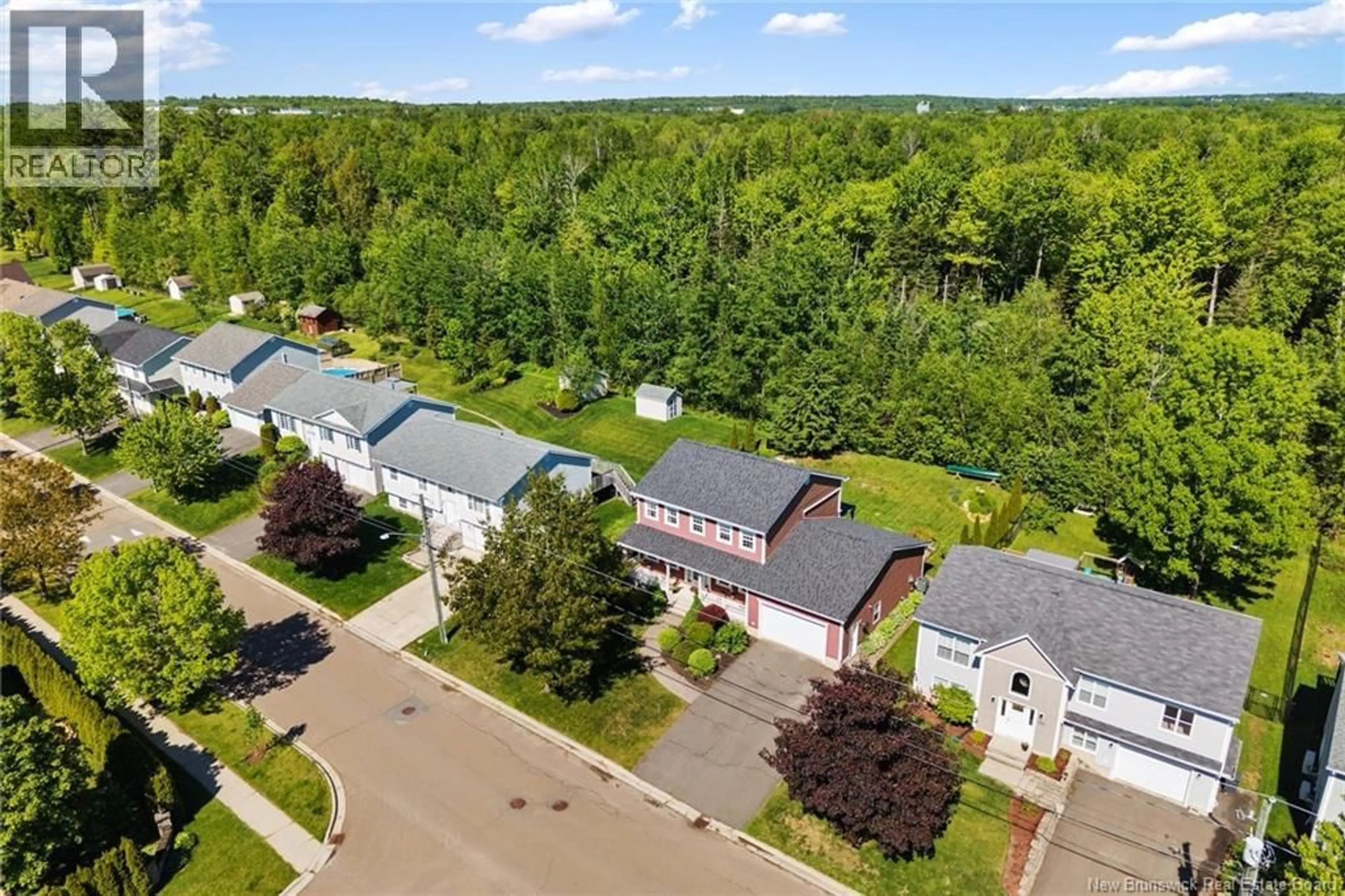 A pic from outside/outdoor area/front of a property/back of a property/a pic from drone, street for 104 MCGIBBON STREET, Fredericton New Brunswick E3B9S2
