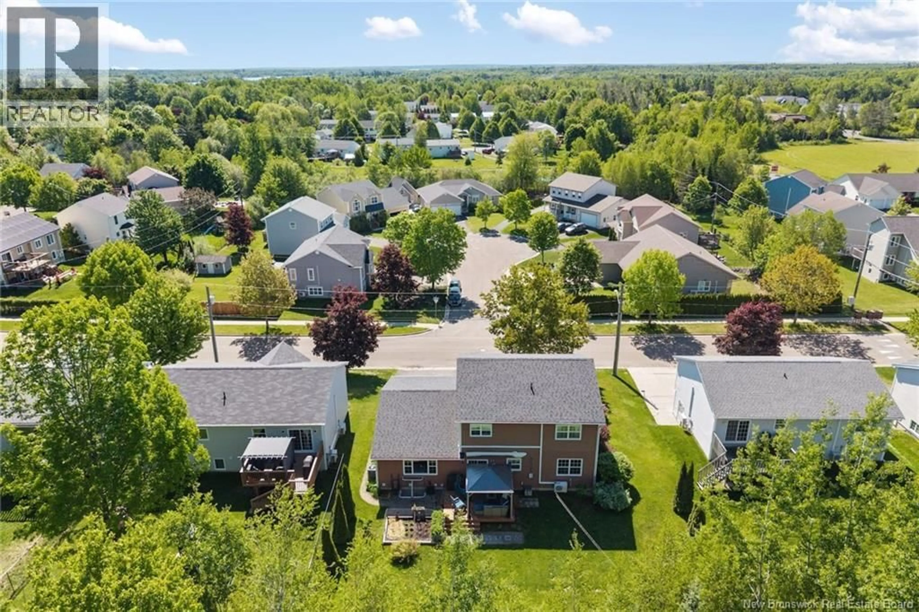A pic from outside/outdoor area/front of a property/back of a property/a pic from drone, street for 104 MCGIBBON STREET, Fredericton New Brunswick E3B9S2