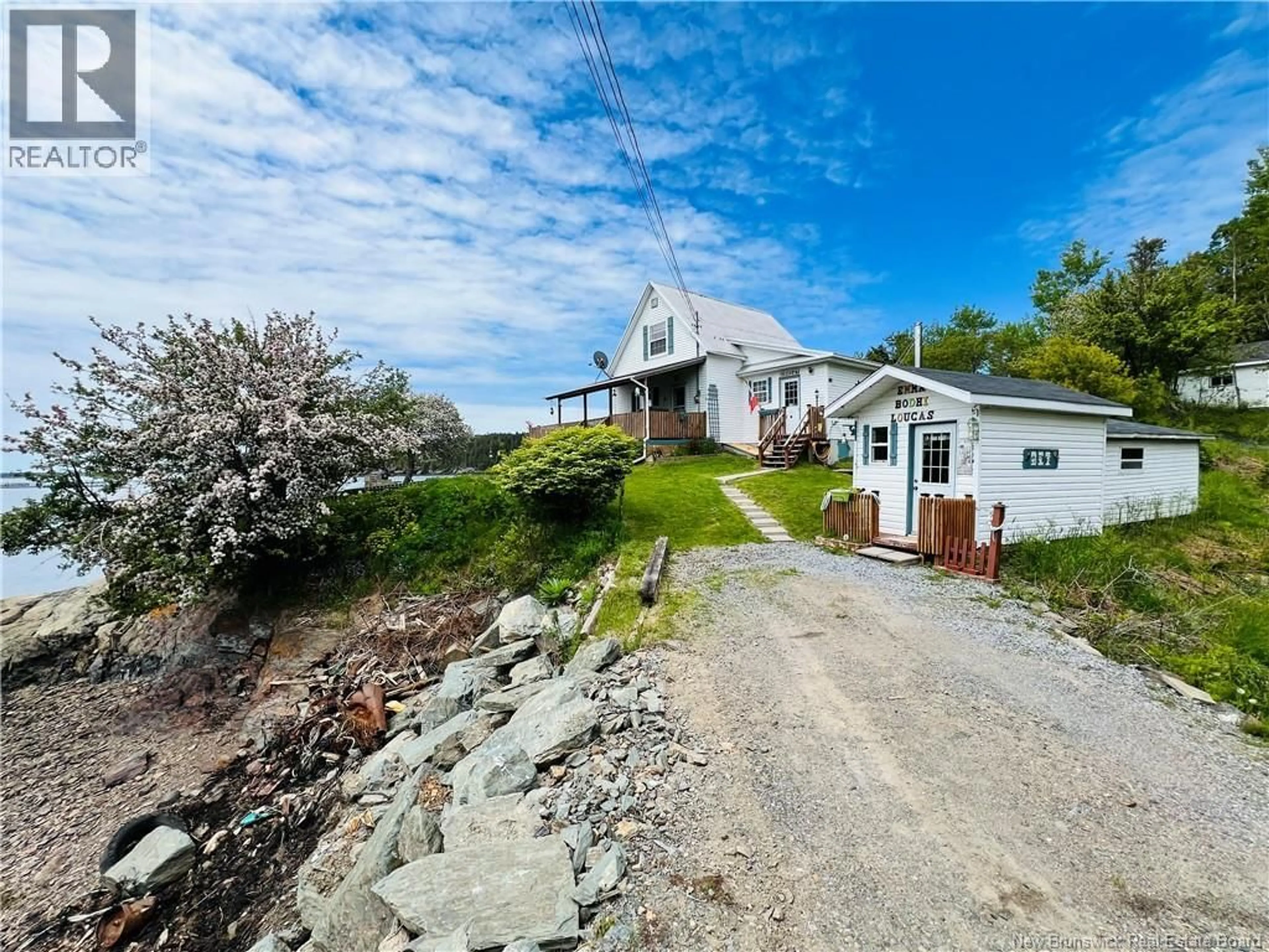 A pic from outside/outdoor area/front of a property/back of a property/a pic from drone, street for 30 STOVER ROAD, Fairhaven New Brunswick E5V1P8