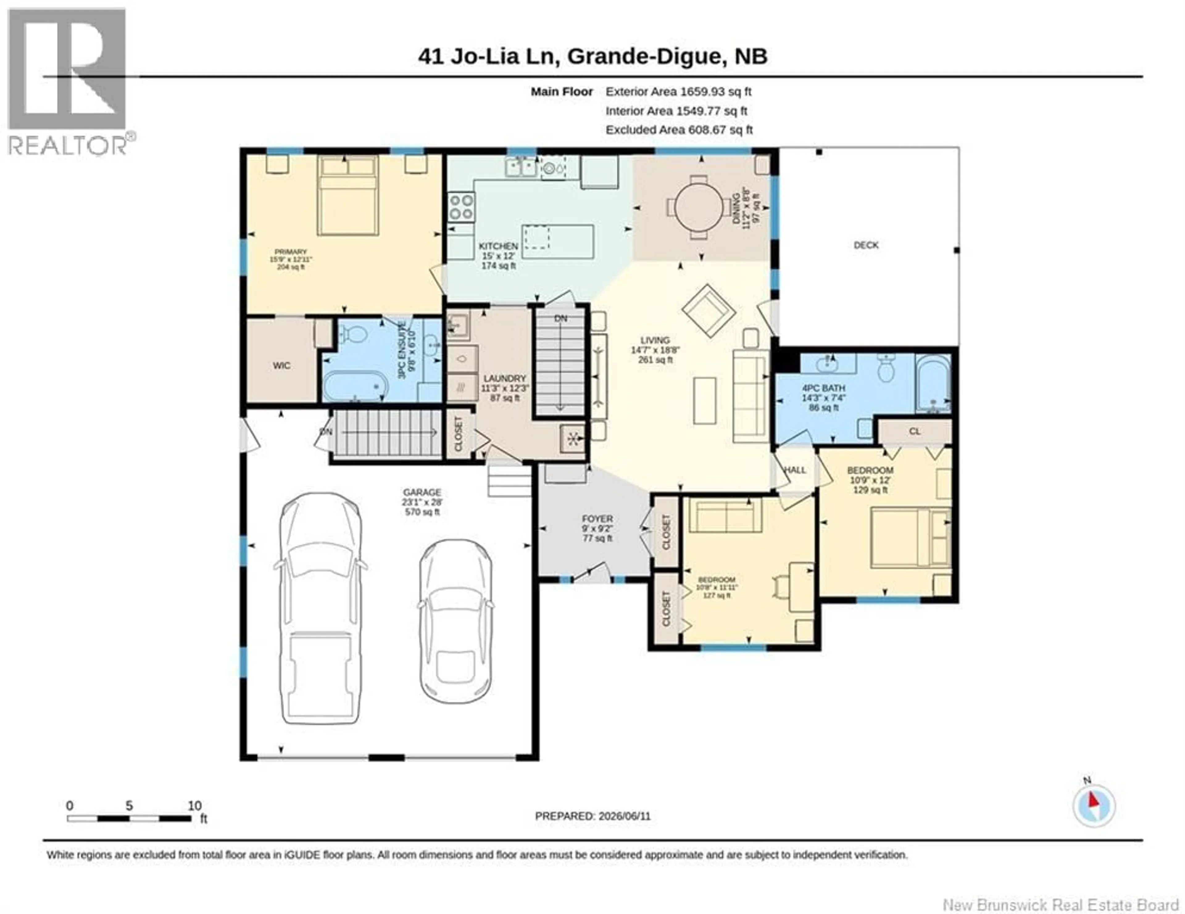 Floor plan for 41 JO-LIA LANE, Grande-Digue New Brunswick E4R0C4