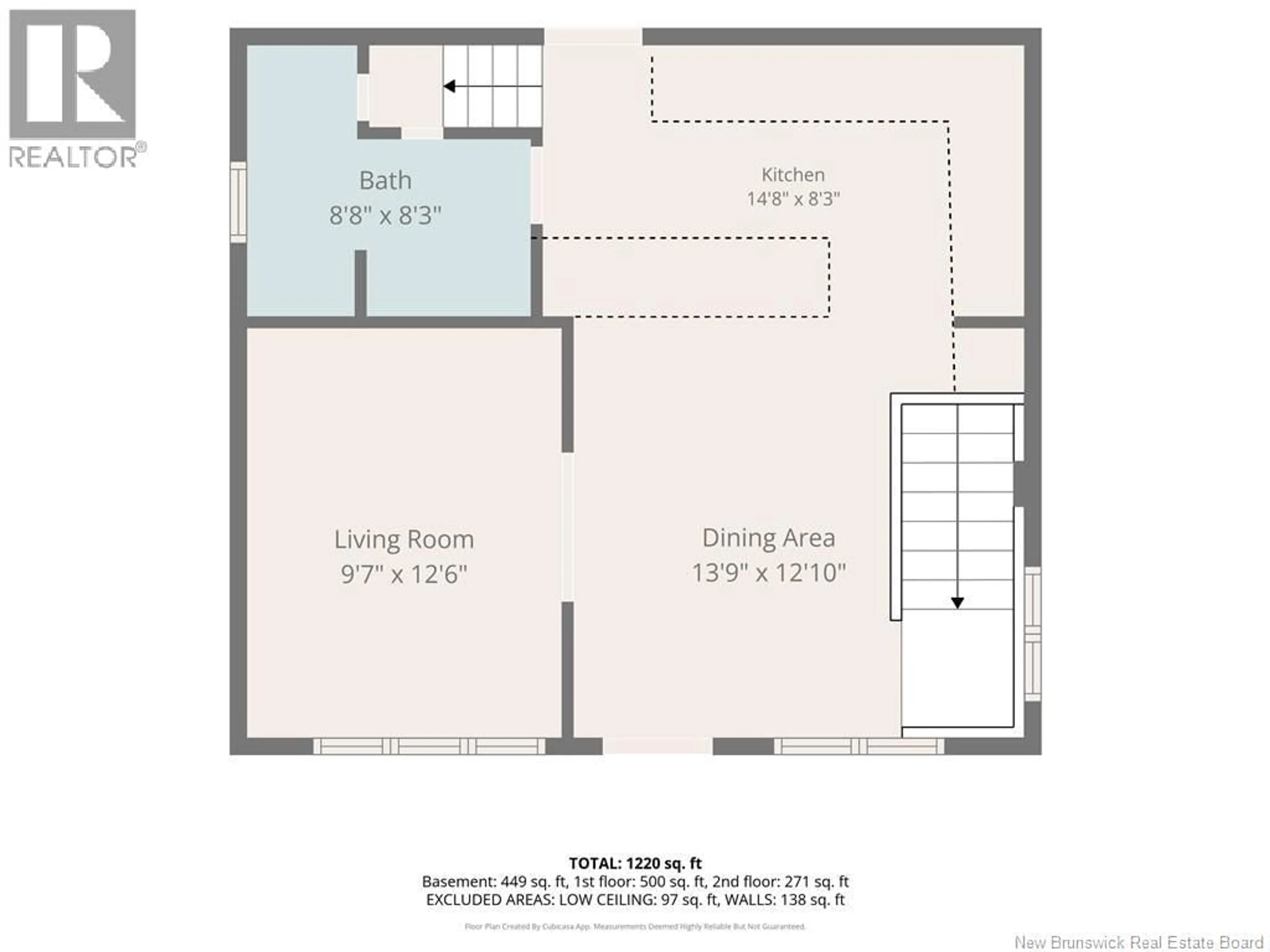 Floor plan for 38 SUNSET, Campbellton New Brunswick E3N1S8