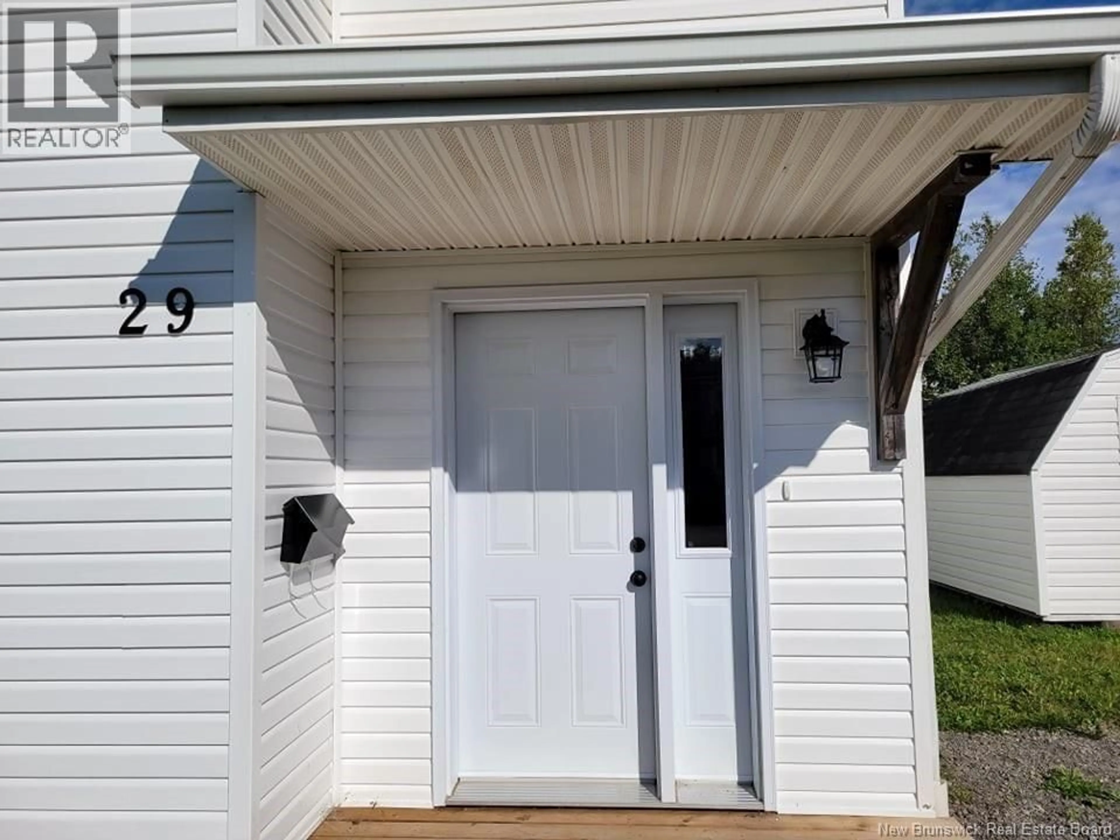 Home with vinyl exterior material, street for 29 THADDEE STREET, Dieppe New Brunswick E1A6V4