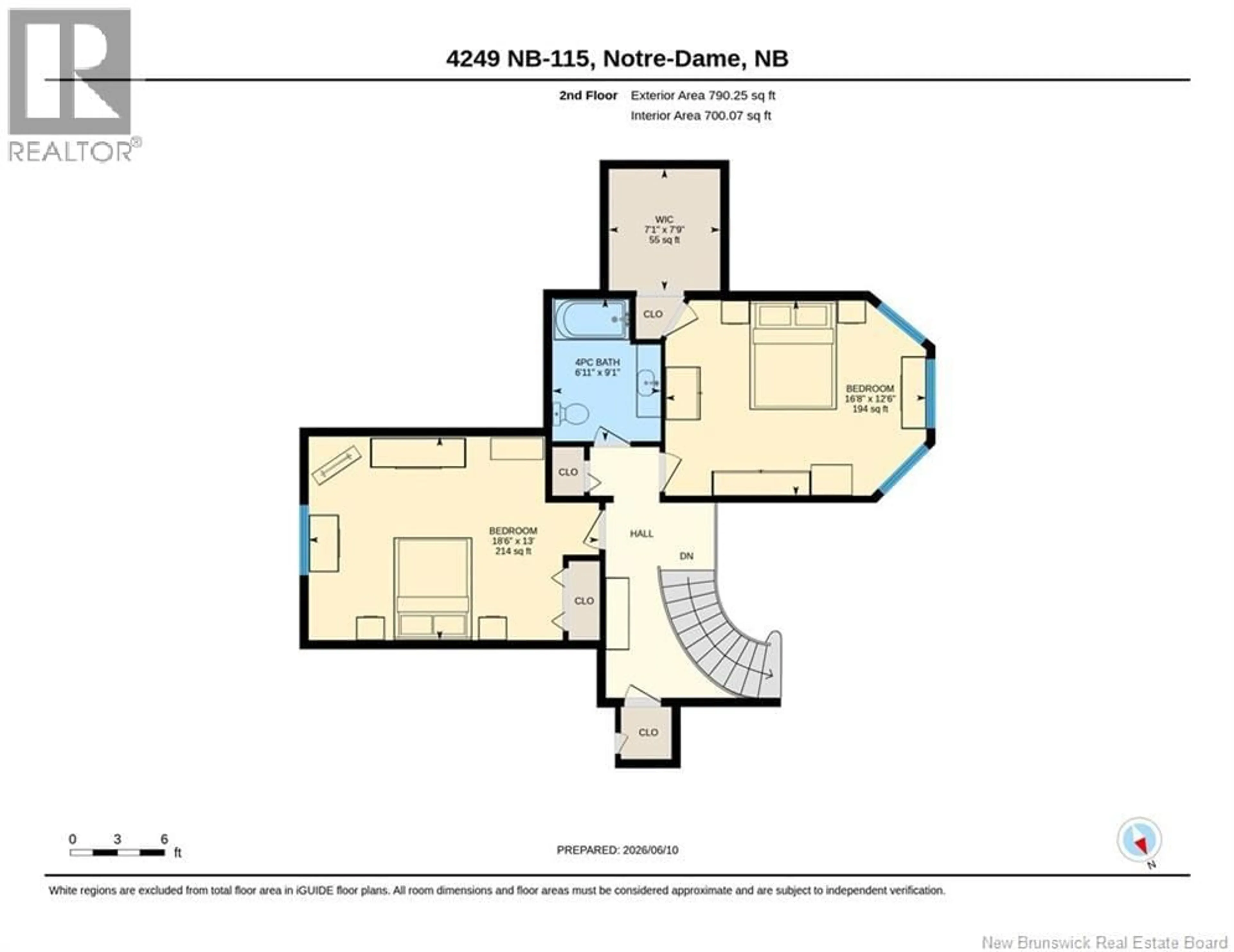 Floor plan for 4249 ROUTE 115, Notre-Dame New Brunswick E4V2G5