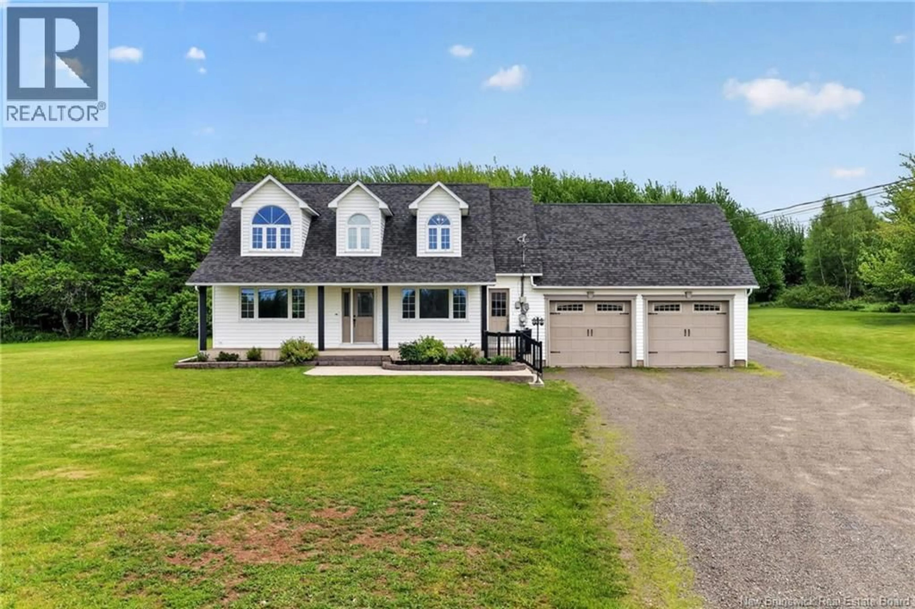 Home with vinyl exterior material, street for 3291 ROUTE 115, Notre-Dame New Brunswick E4V2C7