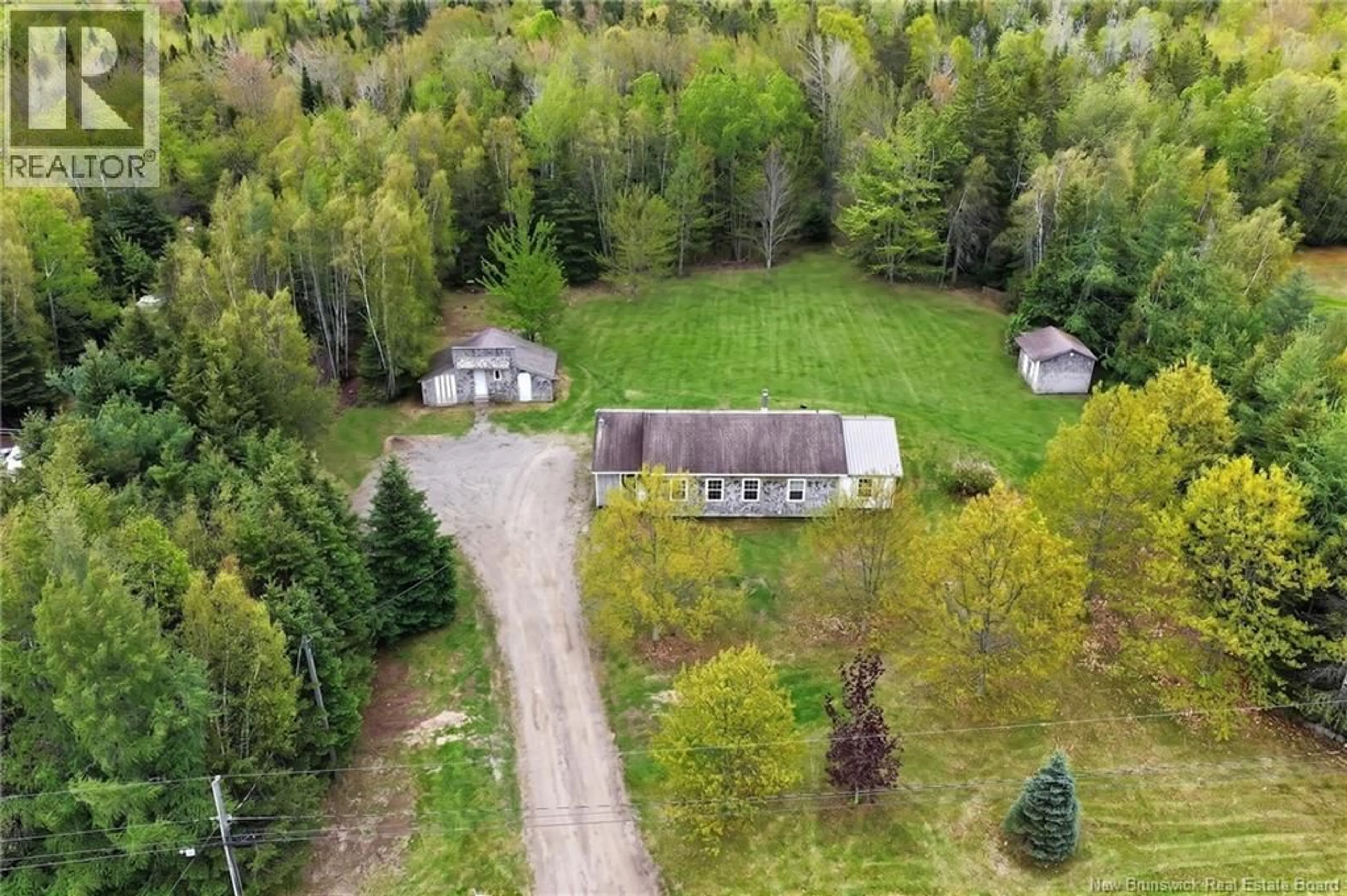 A pic from outside/outdoor area/front of a property/back of a property/a pic from drone, unknown for 971 SHEDIAC RIVER ROAD, Saint-Philippe New Brunswick E1H1R8