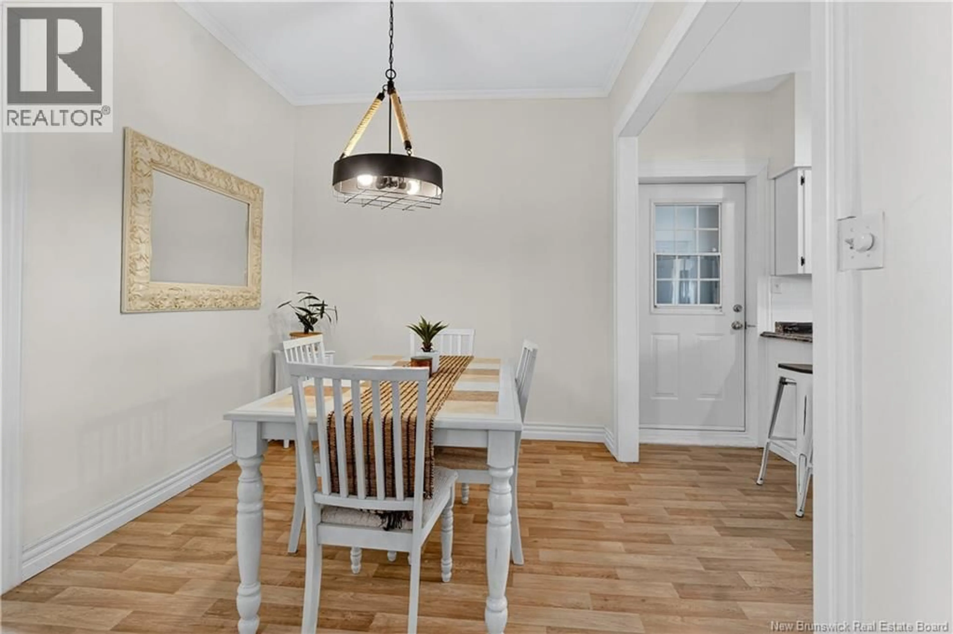 Dining room, wood/laminate floor for 16 DUKE STREET, Campbellton New Brunswick E3N2K2
