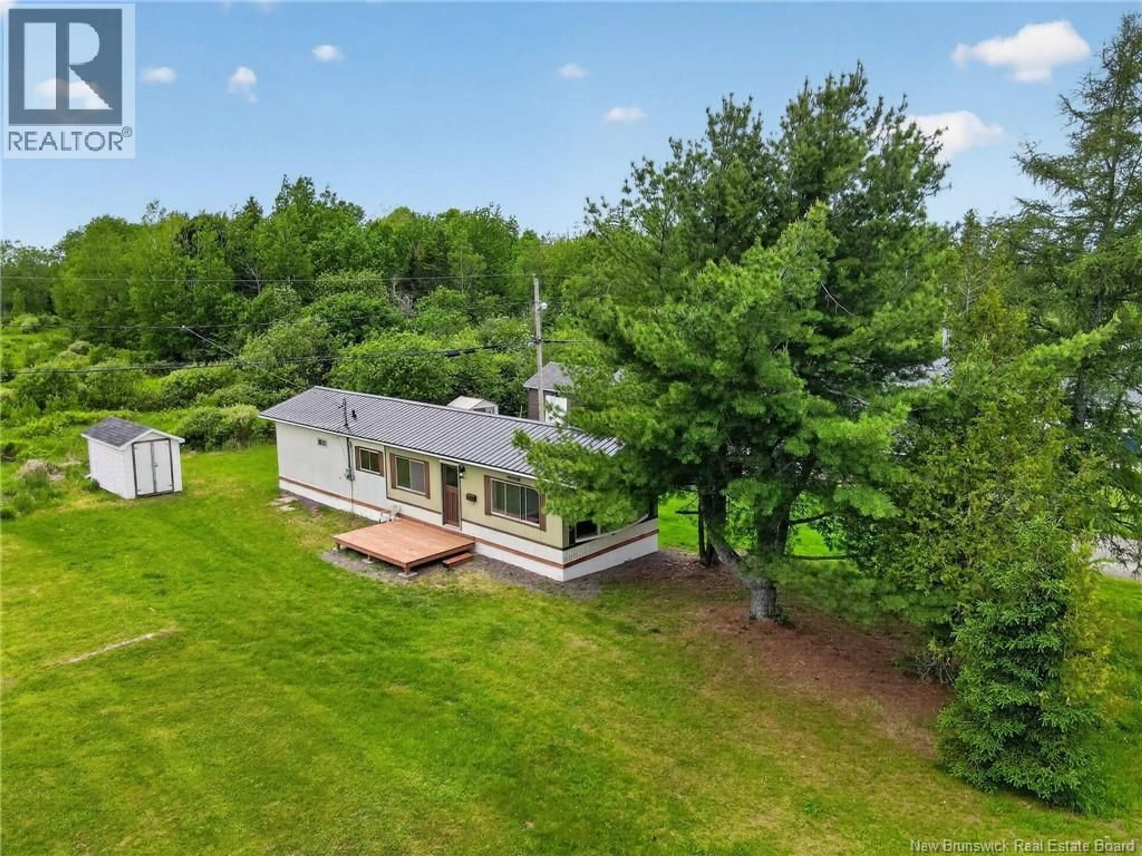 A pic from outside/outdoor area/front of a property/back of a property/a pic from drone, water/lake/river/ocean view for 14 RAWORTH AVENUE, Lakeville New Brunswick E1H1J5
