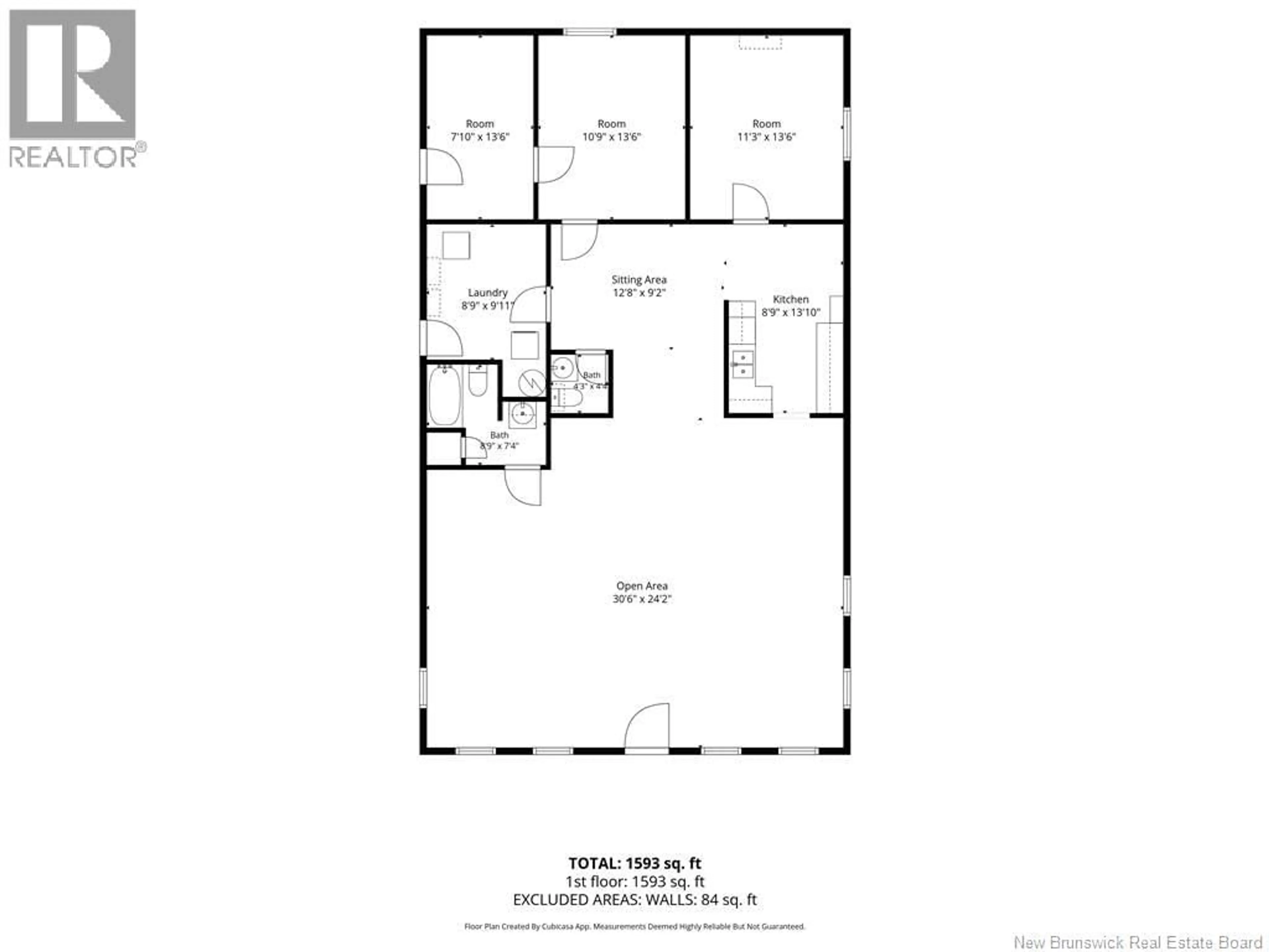 Floor plan for 6125 ROUTE 101, Hoyt New Brunswick E5L1Z9