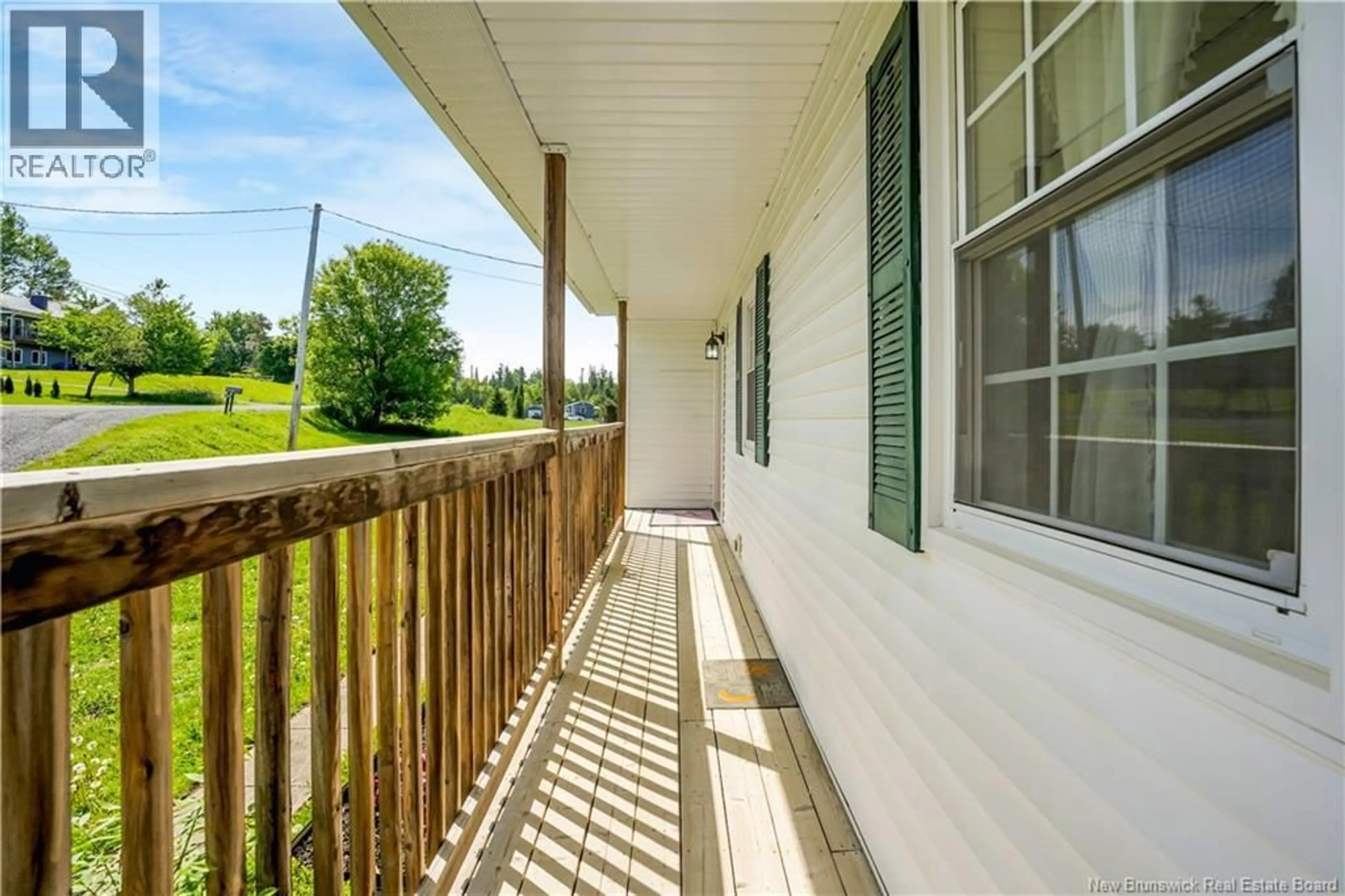 Patio, street for 80 WAUGH ROAD, Riverbank New Brunswick E7L4H6