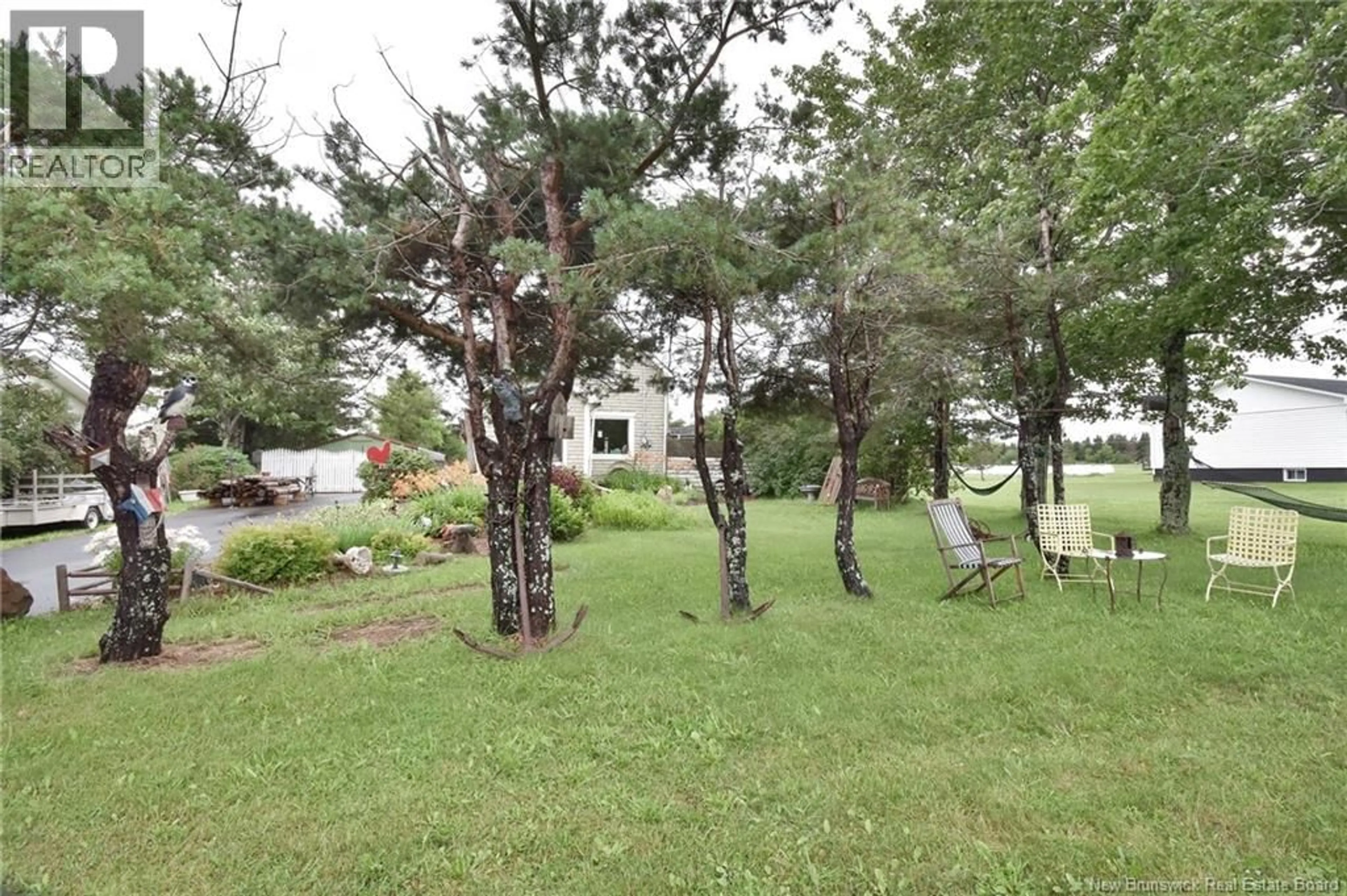 Patio, forest/trees view for 889 ROUTE 133 ROAD, Boudreau New Brunswick E4P6P4