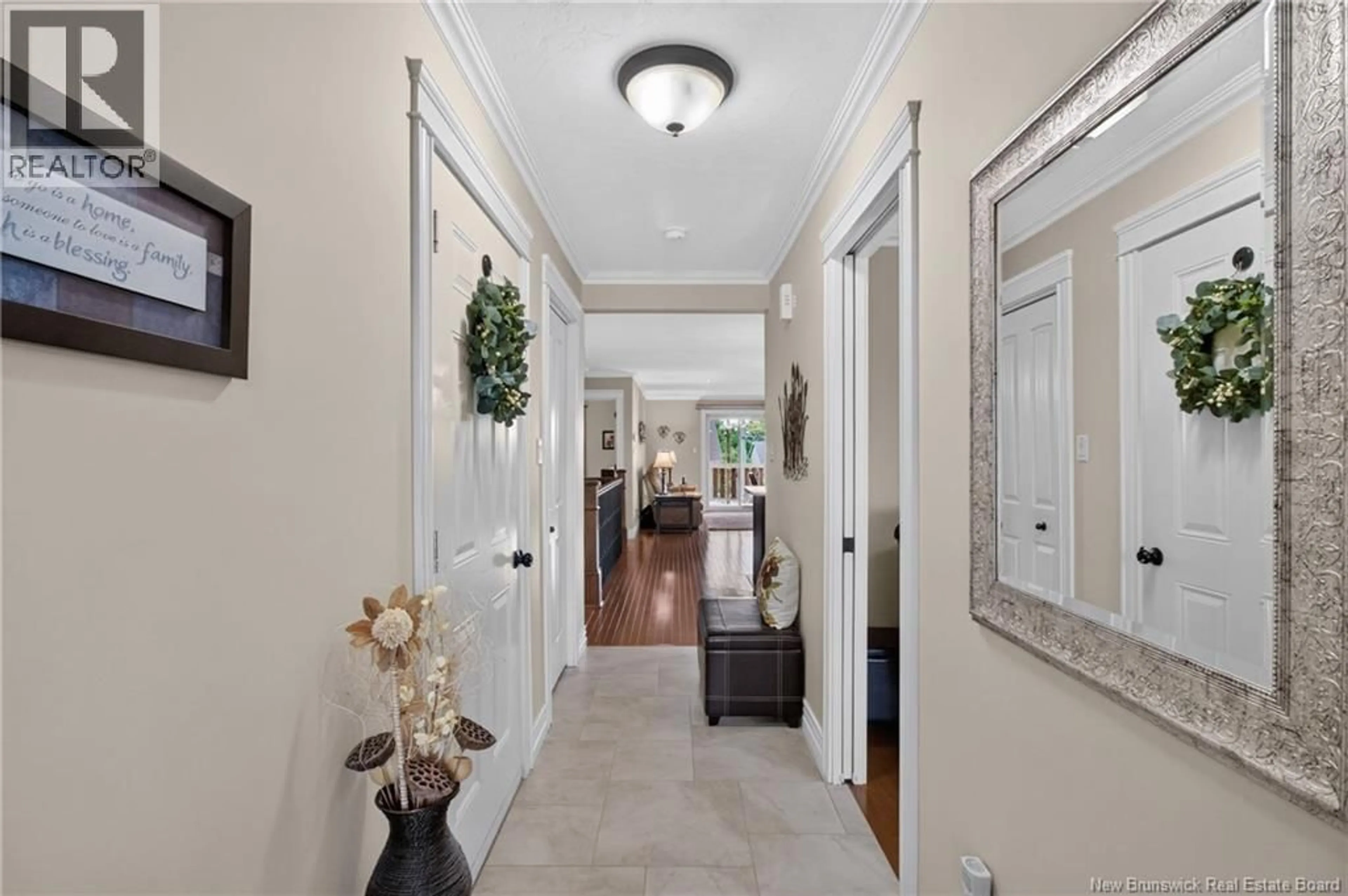Indoor entryway for 57 LANGFORD STREET, Moncton New Brunswick E1G5M7