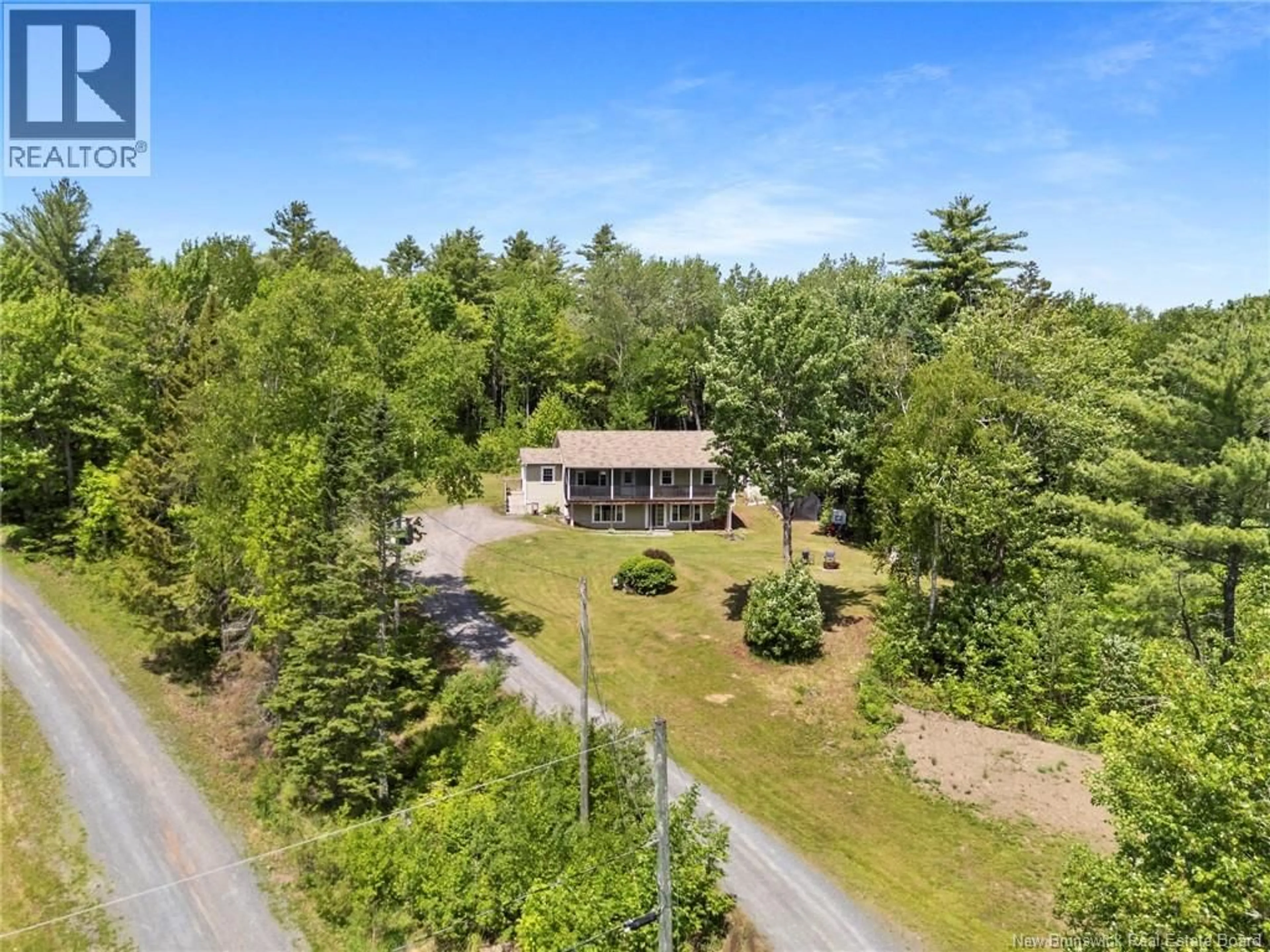 A pic from outside/outdoor area/front of a property/back of a property/a pic from drone, unknown for 199 WATTERS DRIVE, Noonan New Brunswick E3A6Y8
