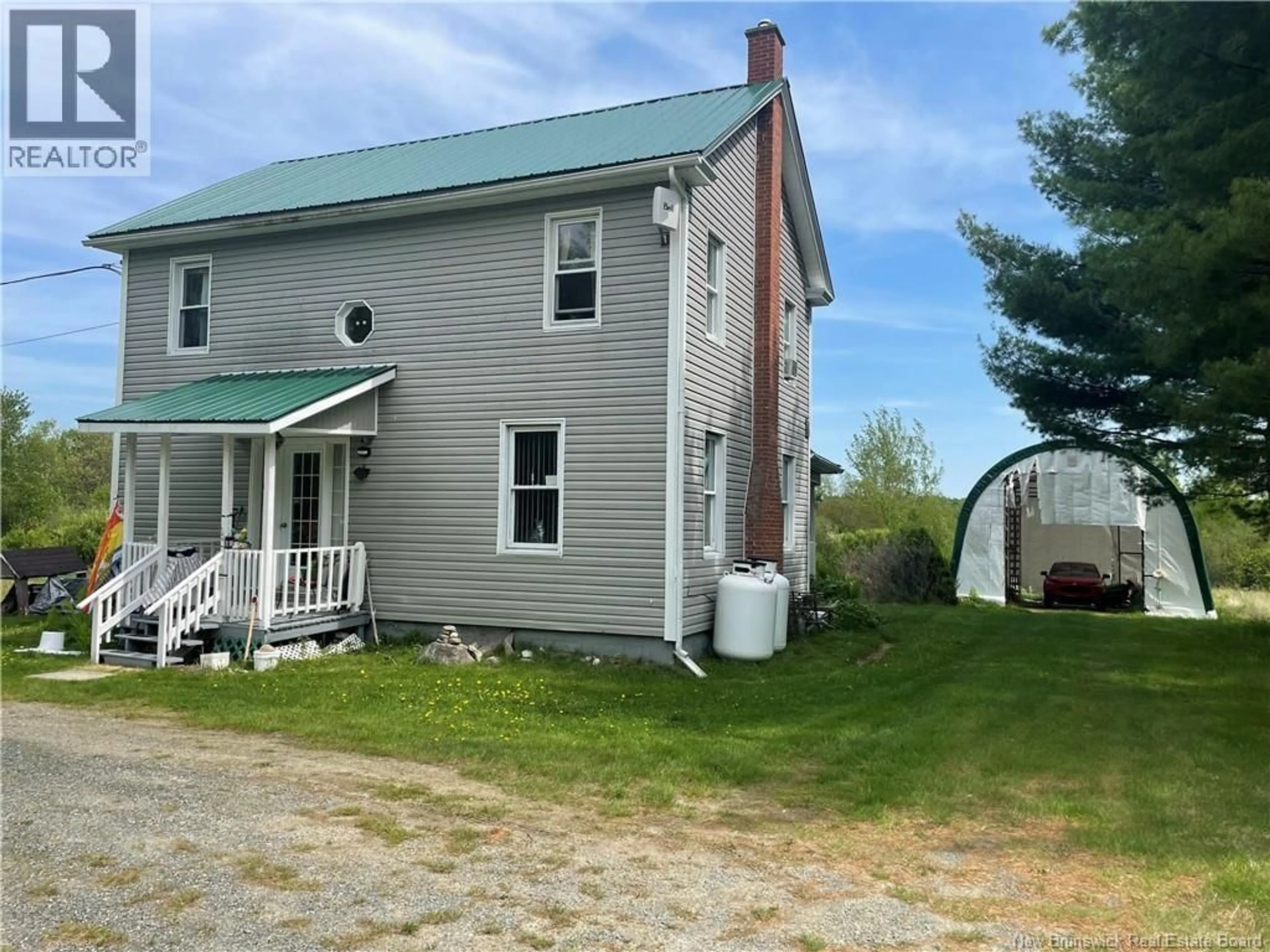 A pic from outside/outdoor area/front of a property/back of a property/a pic from drone, building for 3860 ROUTE 108, Upper Derby New Brunswick E9E2K1