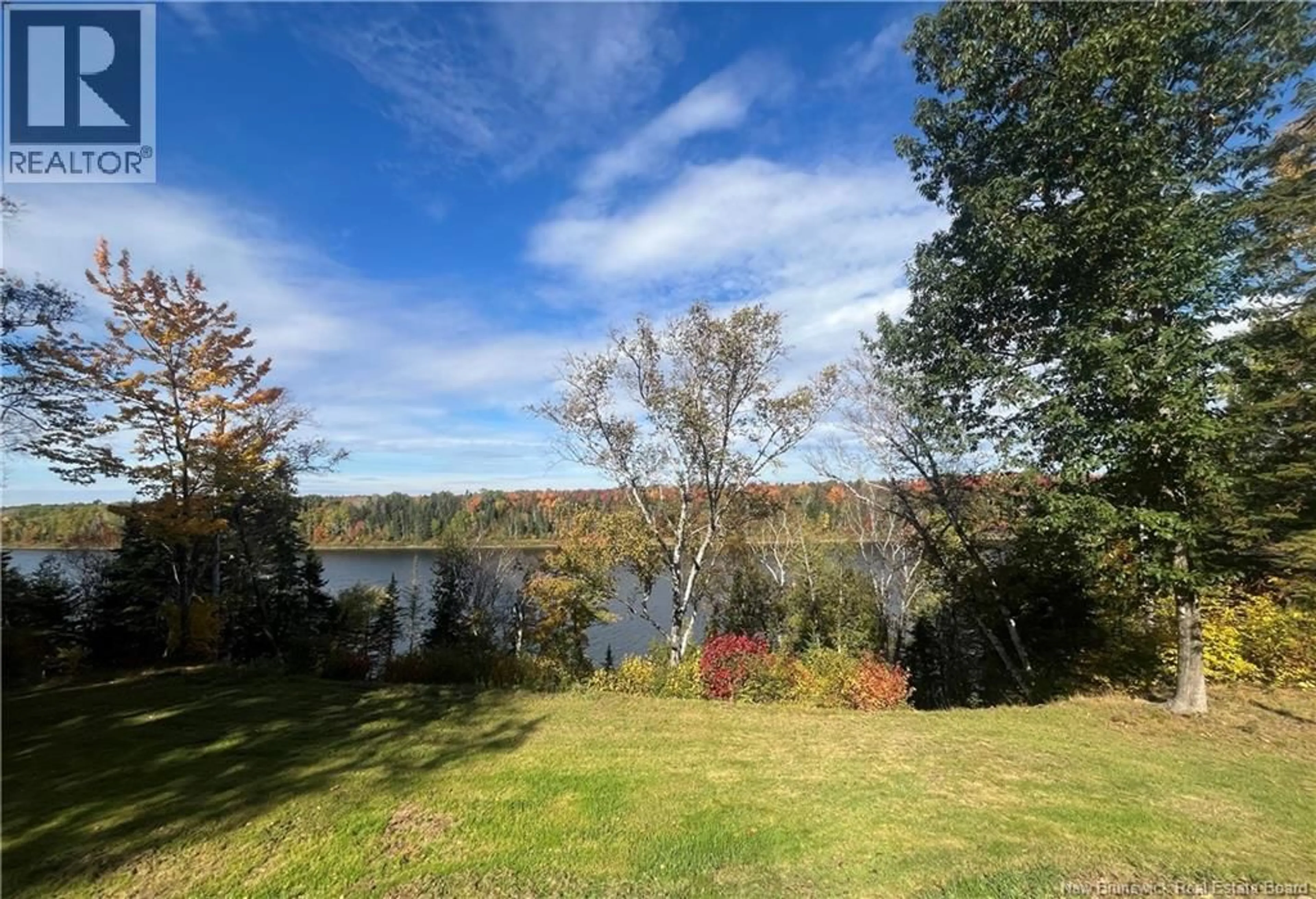 A pic from outside/outdoor area/front of a property/back of a property/a pic from drone, water/lake/river/ocean view for 2415 ROUTE 118, McKinleyville New Brunswick E9E2H4