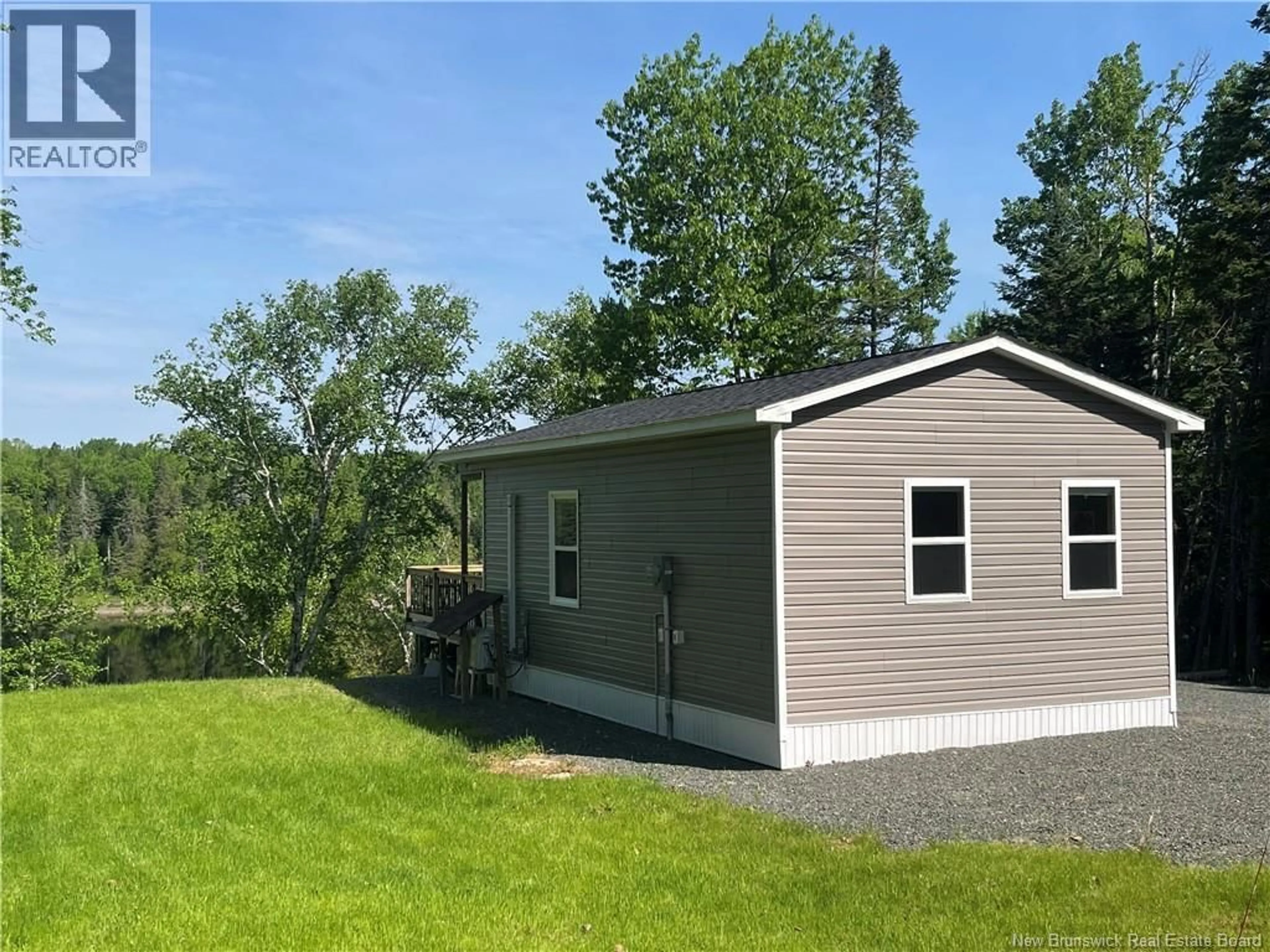 Home with vinyl exterior material, water/lake/river/ocean view for 2415 ROUTE 118, McKinleyville New Brunswick E9E2H4