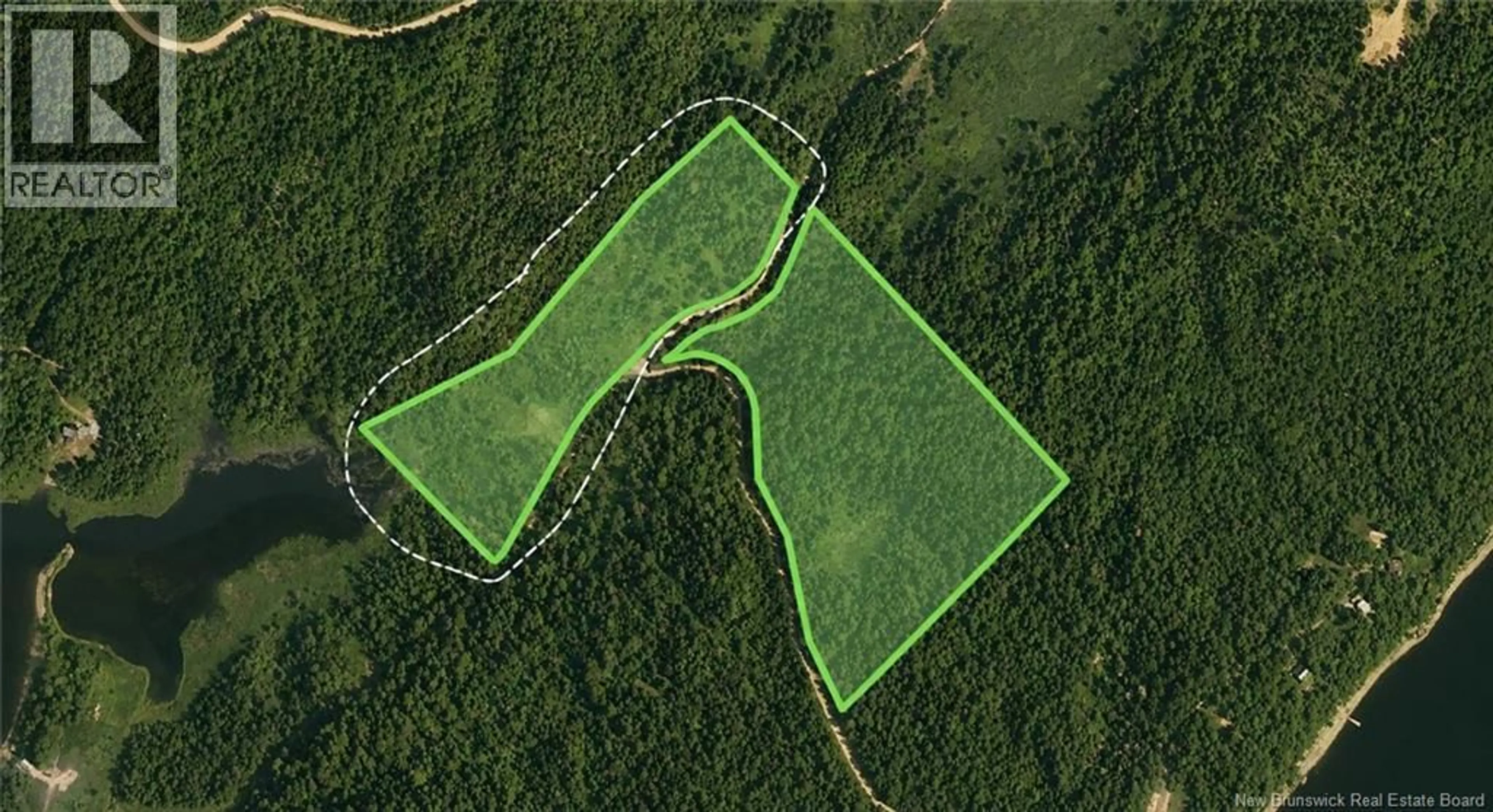 A pic from outside/outdoor area/front of a property/back of a property/a pic from drone, forest/trees view for MCCORMACK ROAD, Kennebecasis Island New Brunswick E5S1S5