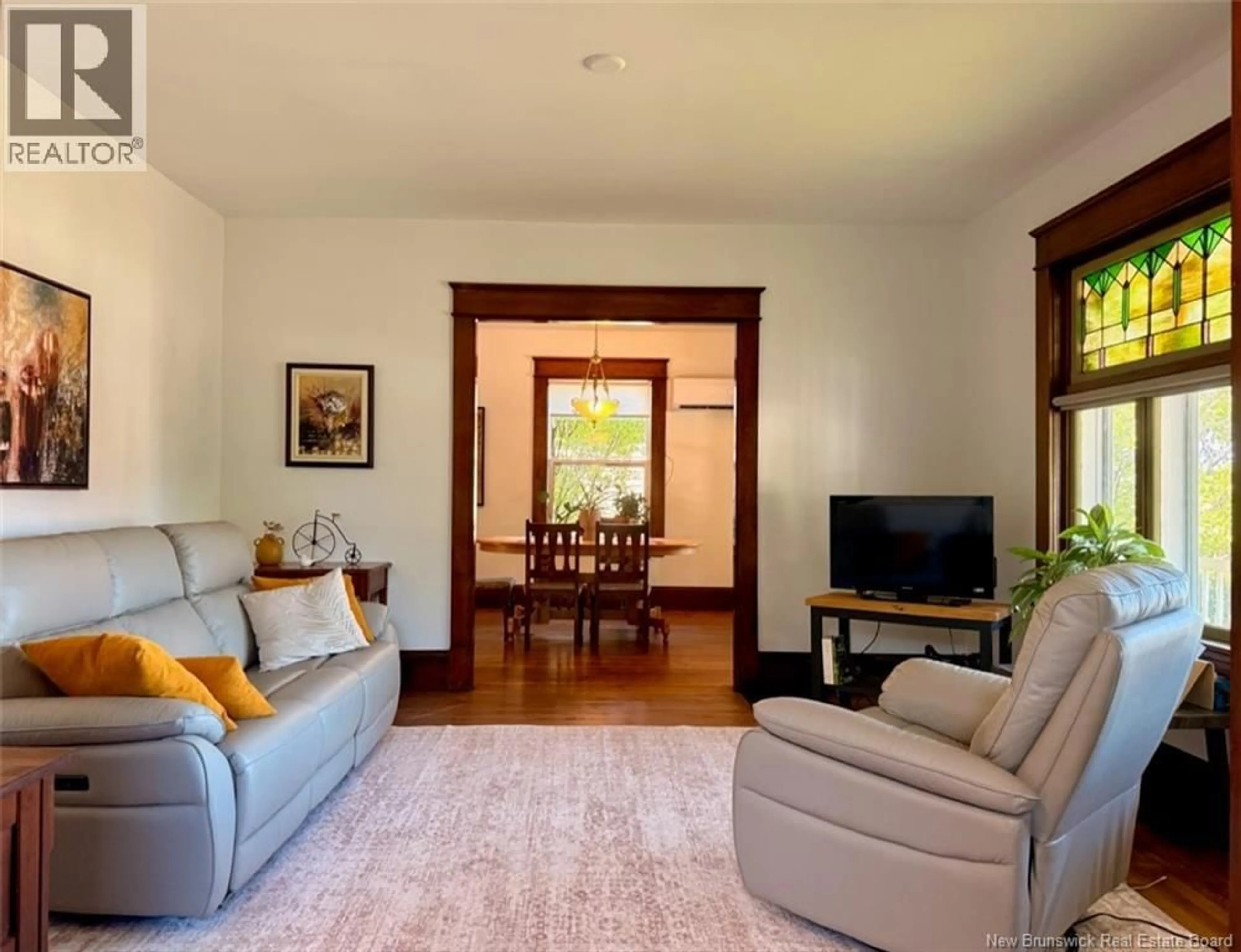 Living room with furniture, unknown for 24 STANLEY STREET, Campbellton New Brunswick E3N1G9
