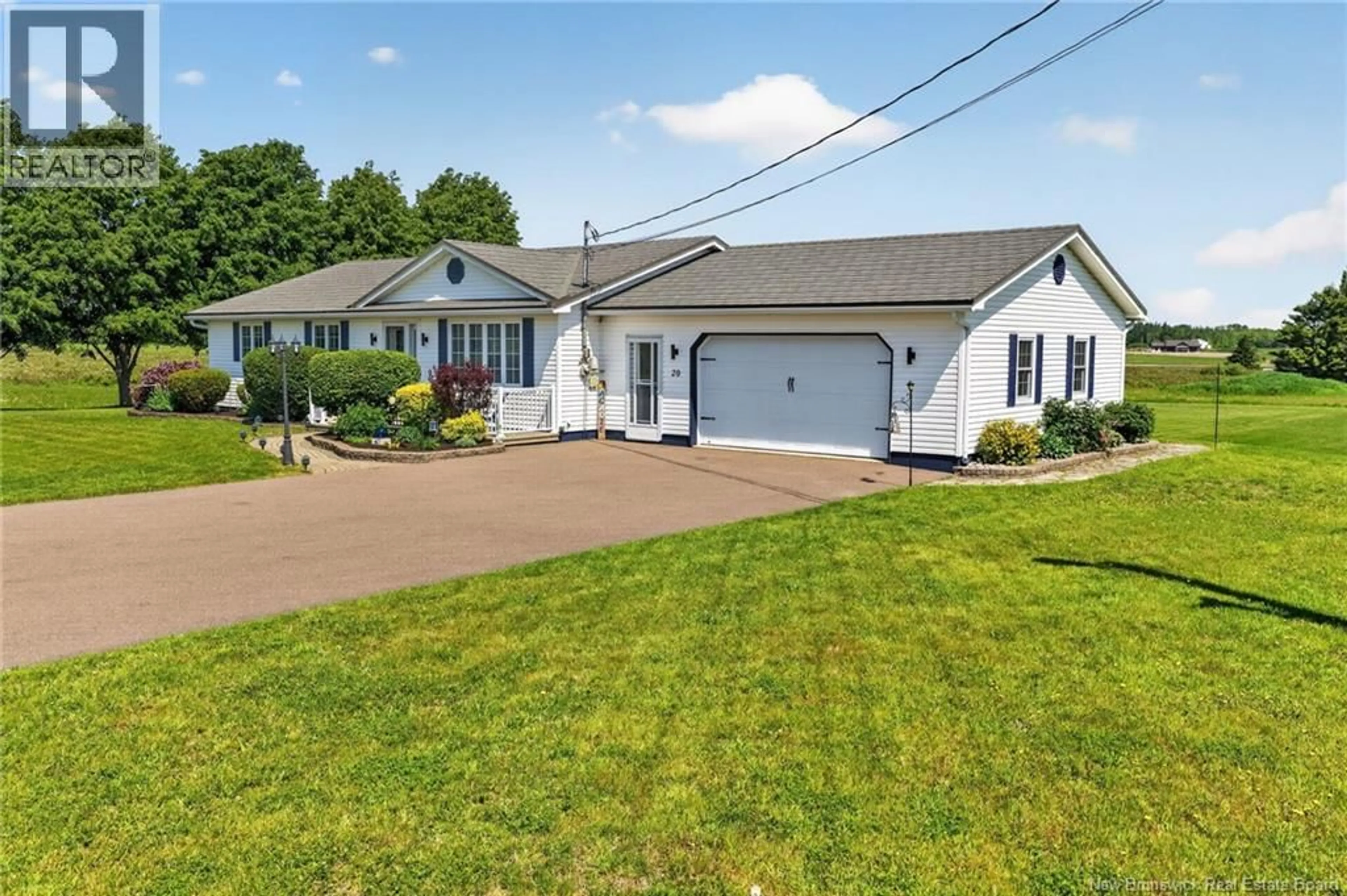 A pic from outside/outdoor area/front of a property/back of a property/a pic from drone, street for 20 CORMIER CROSS ROAD, Cocagne New Brunswick E4R2J2