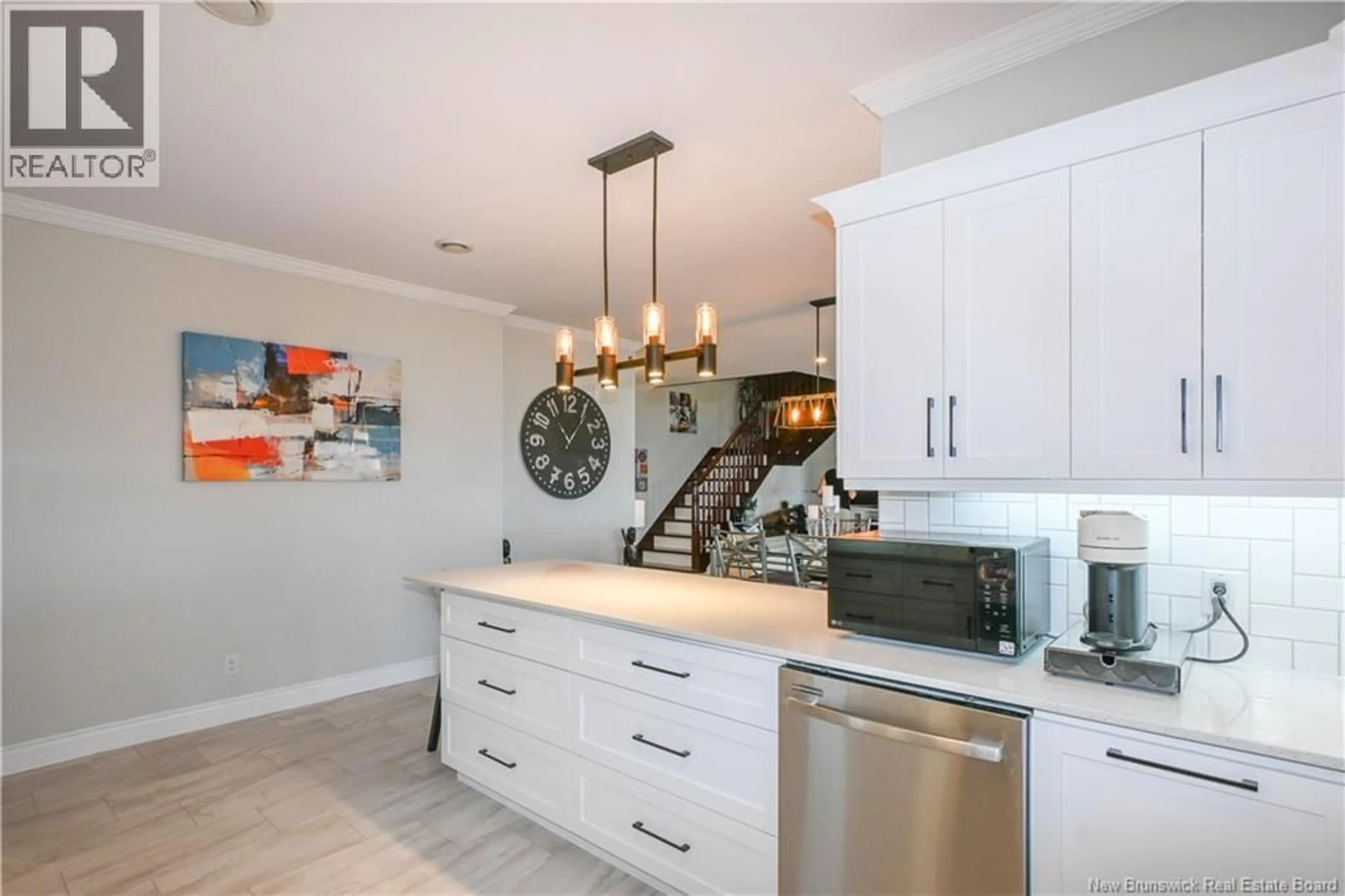 Open concept kitchen, ceramic/tile floor for 521 STELLA MARIS STREET, Tracadie New Brunswick E1X1C6