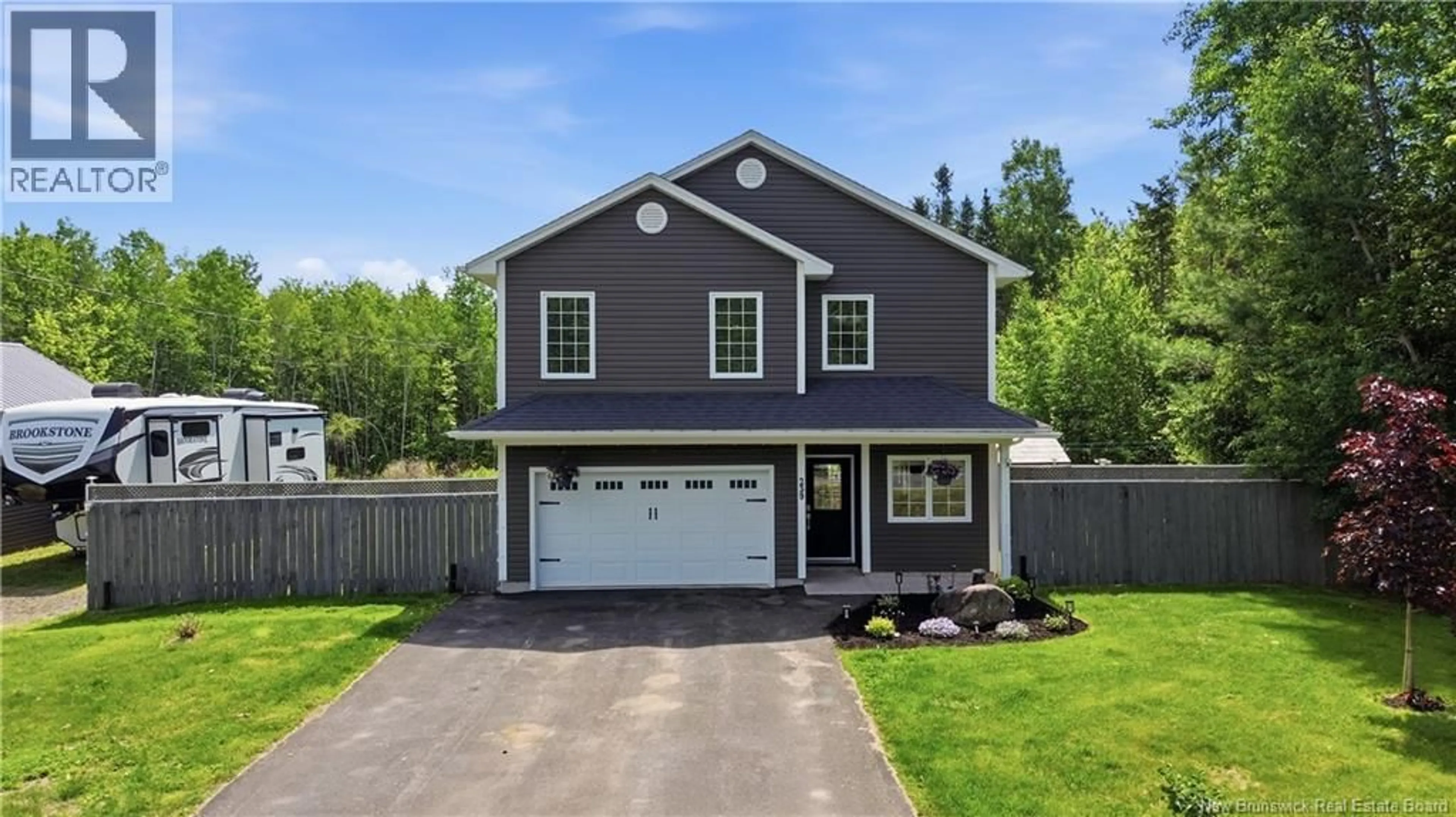 Home with vinyl exterior material, street for 239 GARDEN GROVE, Lincoln New Brunswick E3B7G8