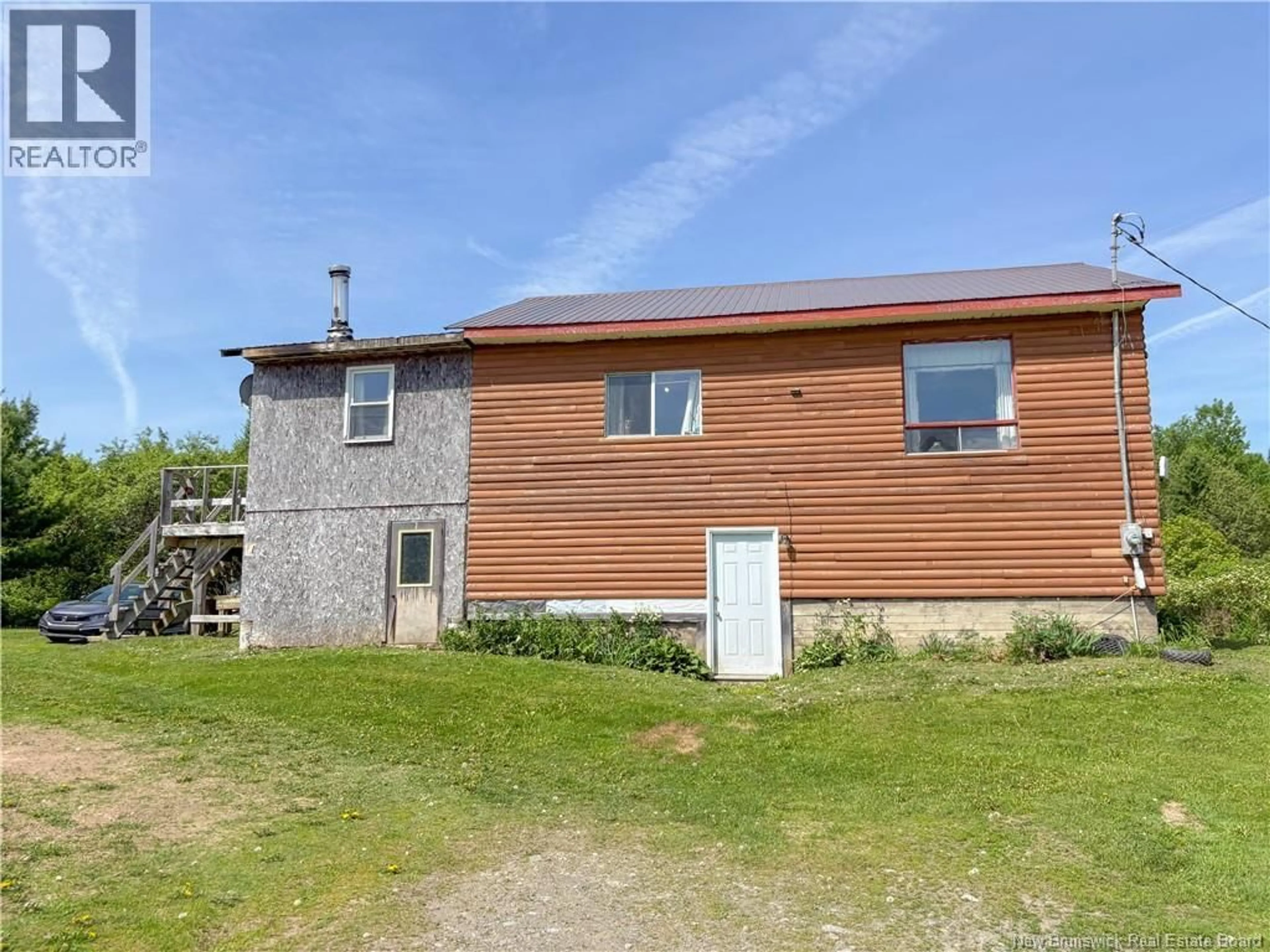 A pic from outside/outdoor area/front of a property/back of a property/a pic from drone, building for 515 GREGG SETTLEMENT ROAD, Summerfield New Brunswick E7K2S7