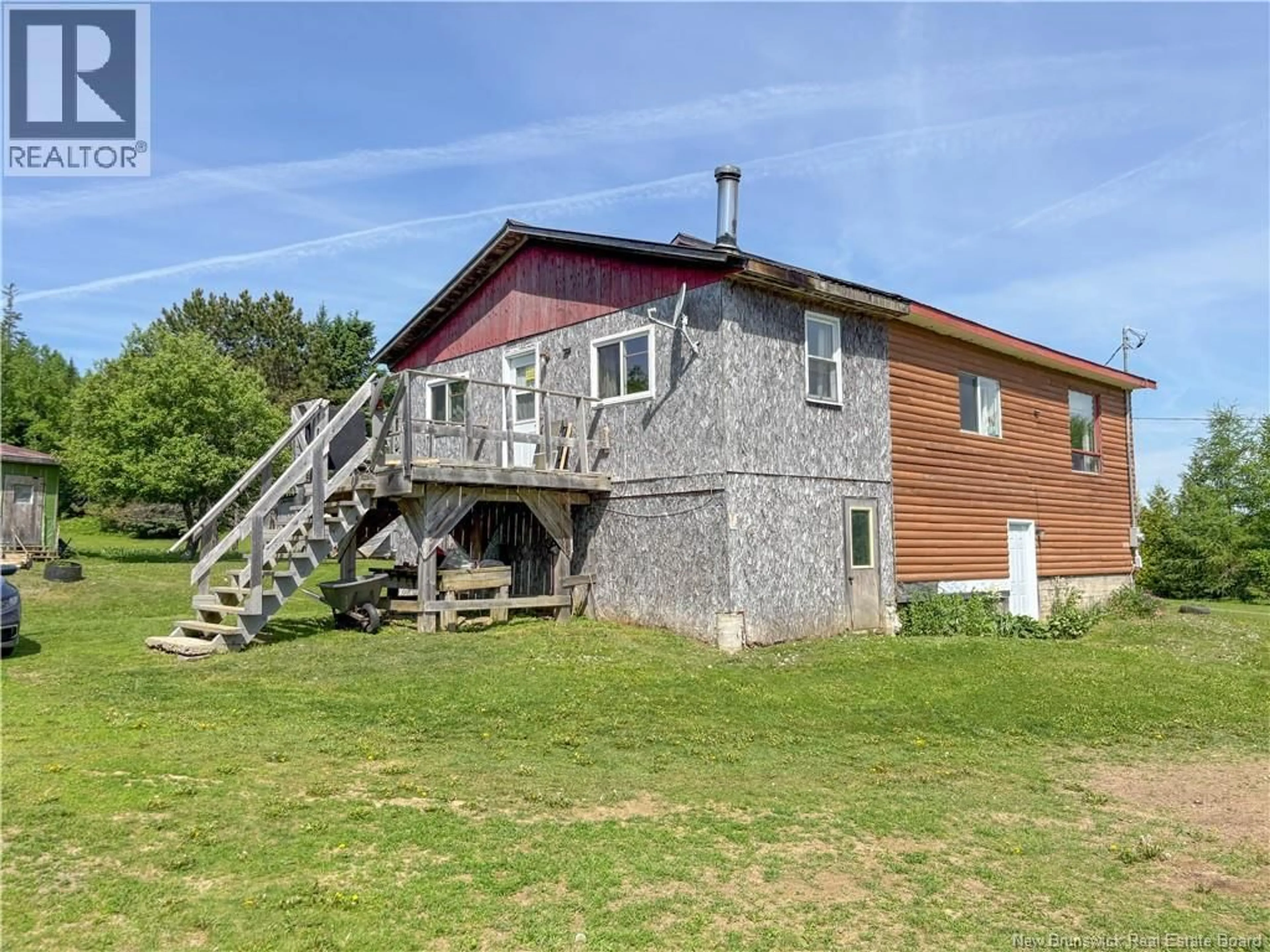 A pic from outside/outdoor area/front of a property/back of a property/a pic from drone, unknown for 515 GREGG SETTLEMENT ROAD, Summerfield New Brunswick E7K2S7