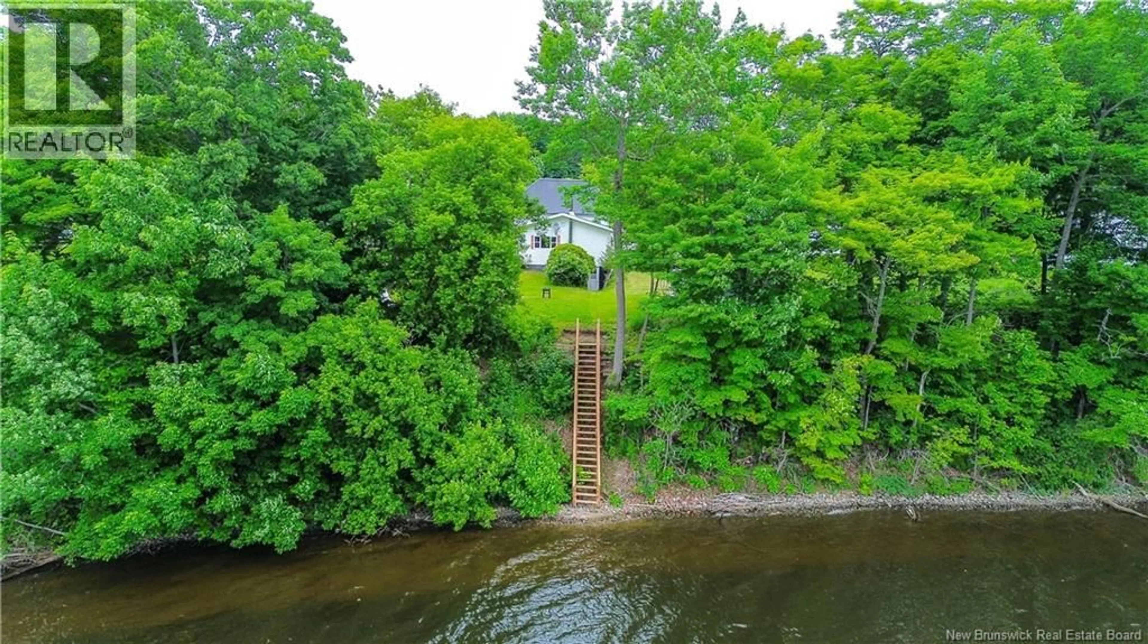 A pic from outside/outdoor area/front of a property/back of a property/a pic from drone, water/lake/river/ocean view for 205 UPPER KENT ROAD, Upper Kent New Brunswick E7J2E3