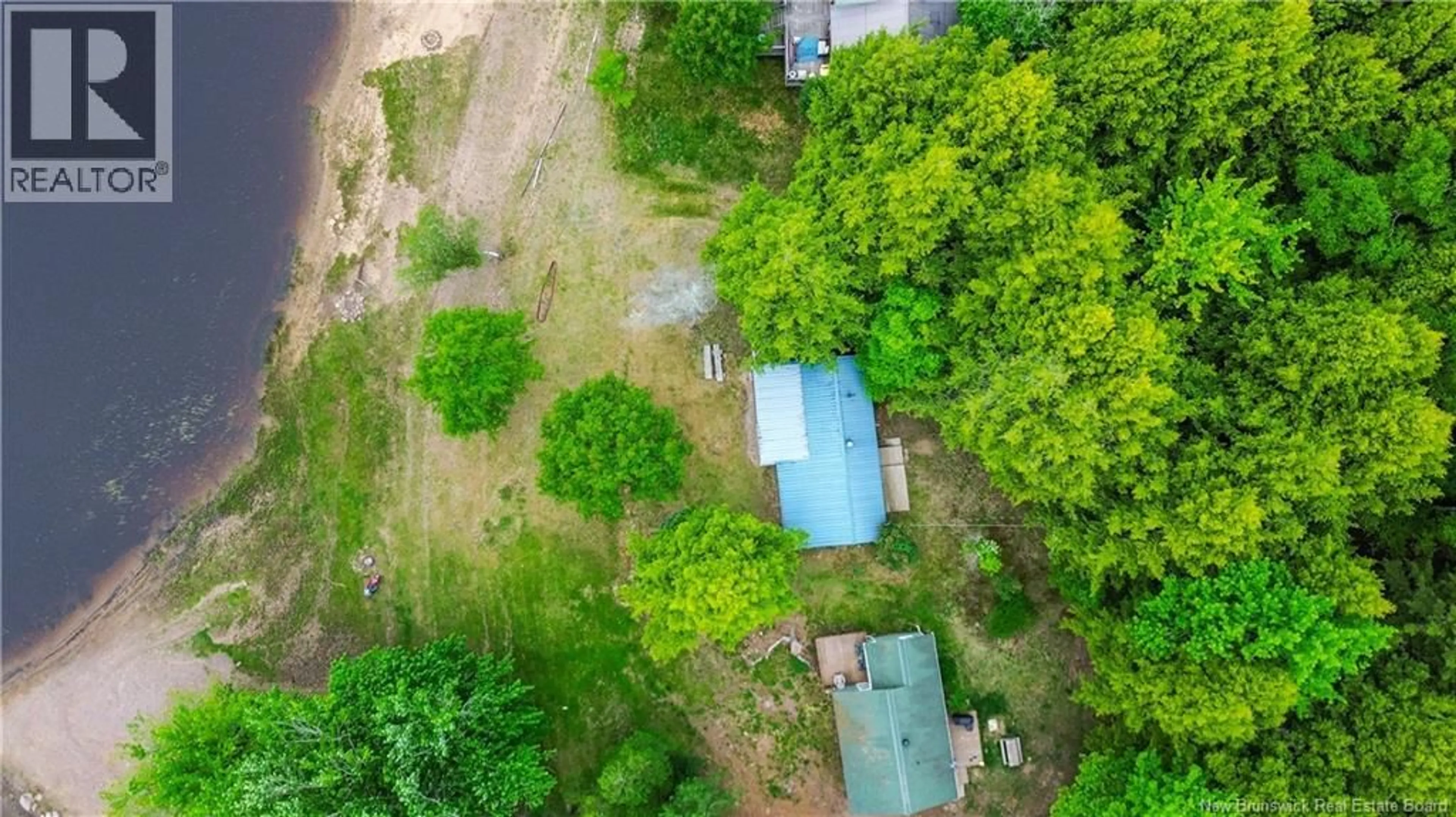 A pic from outside/outdoor area/front of a property/back of a property/a pic from drone, forest/trees view for 5 BAILEY LANE, Lakeville Corner New Brunswick E4B1L2