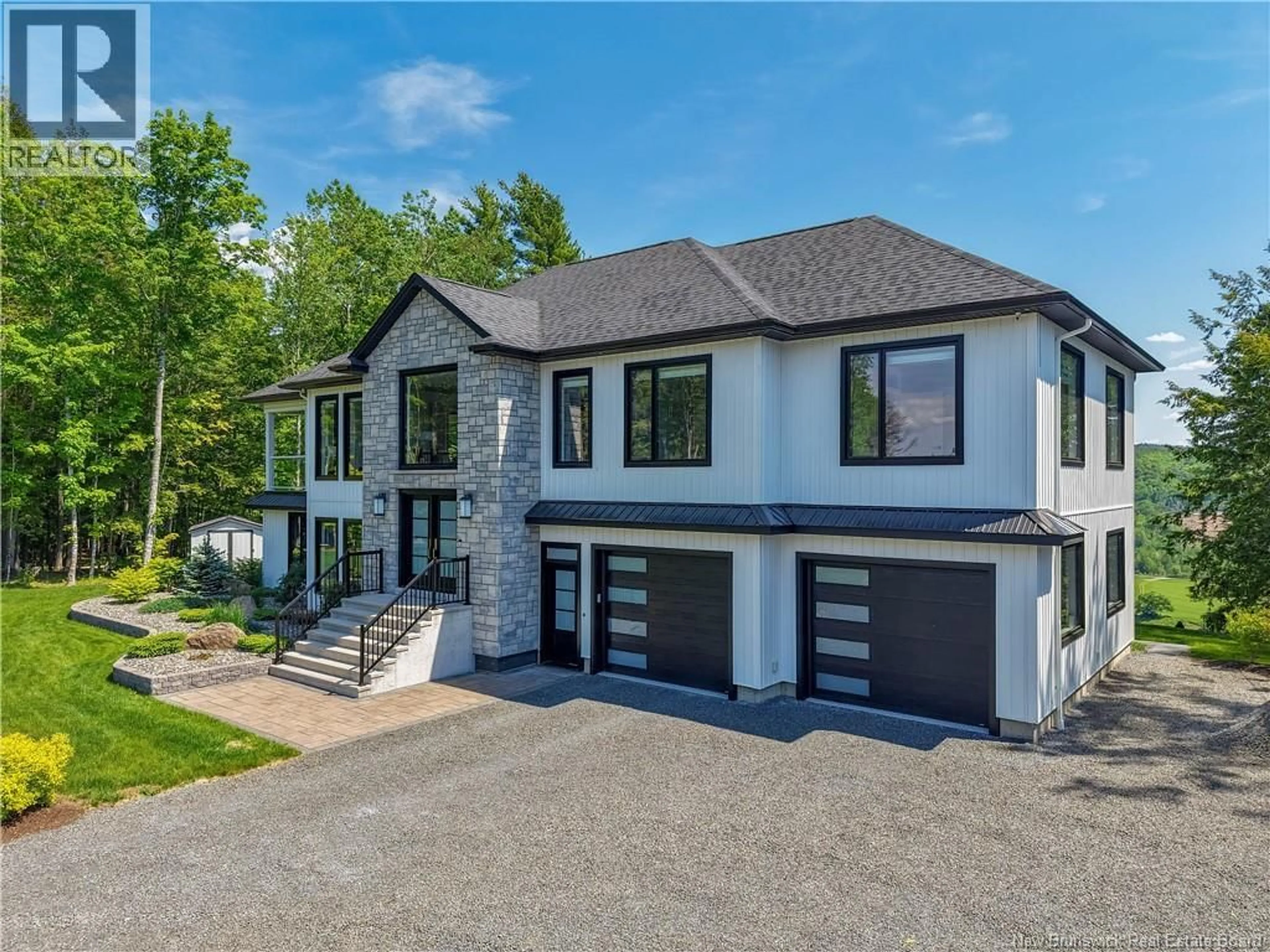 Home with brick exterior material, street for 230 CROCKS POINT ROAD, Keswick Ridge New Brunswick E6L1T7