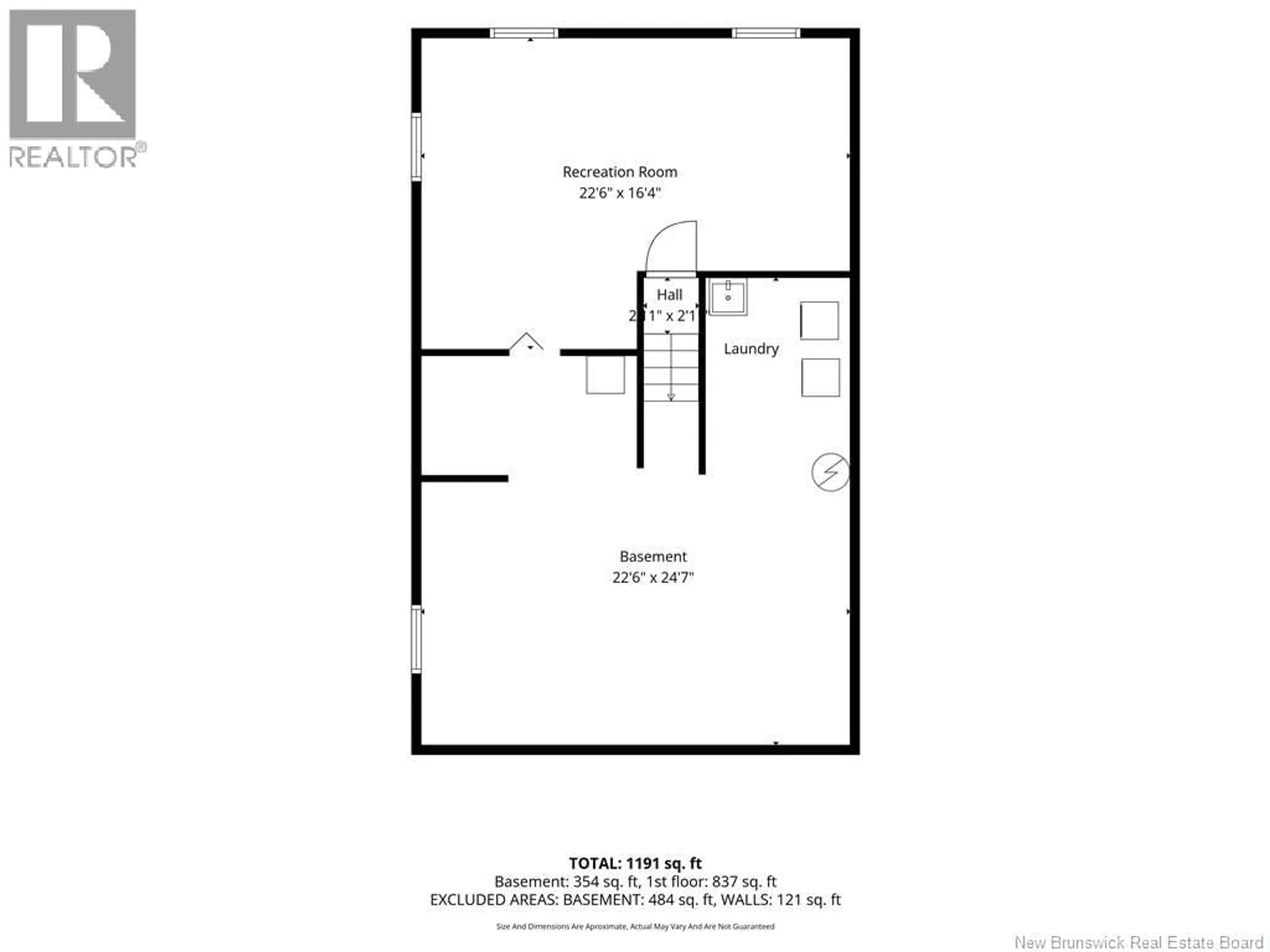 Floor plan for 199 CEDAR, Moncton New Brunswick E1C7L6