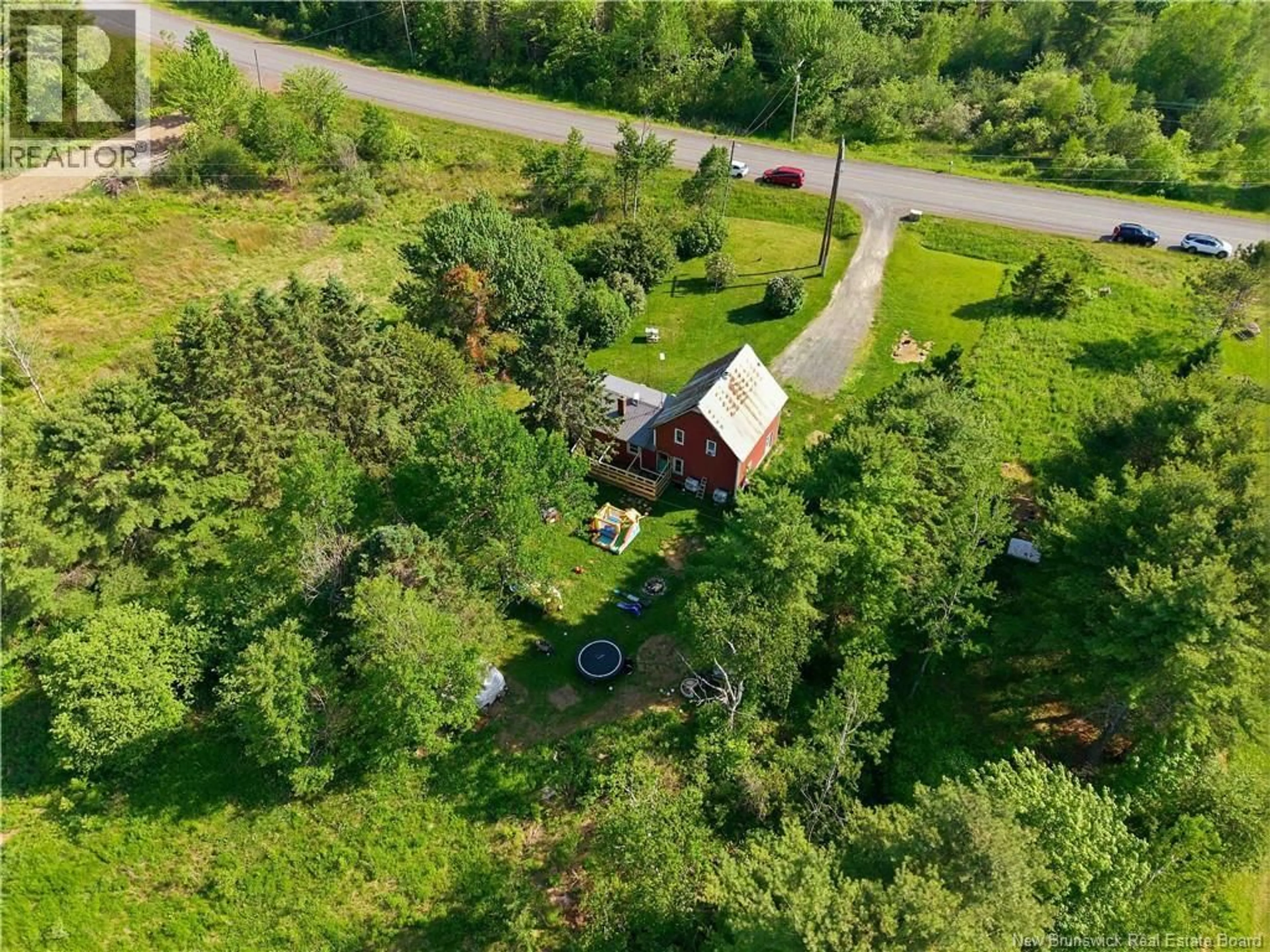 A pic from outside/outdoor area/front of a property/back of a property/a pic from drone, unknown for 2770 ROUTE 104, Middle Hainesville New Brunswick E6E1H2