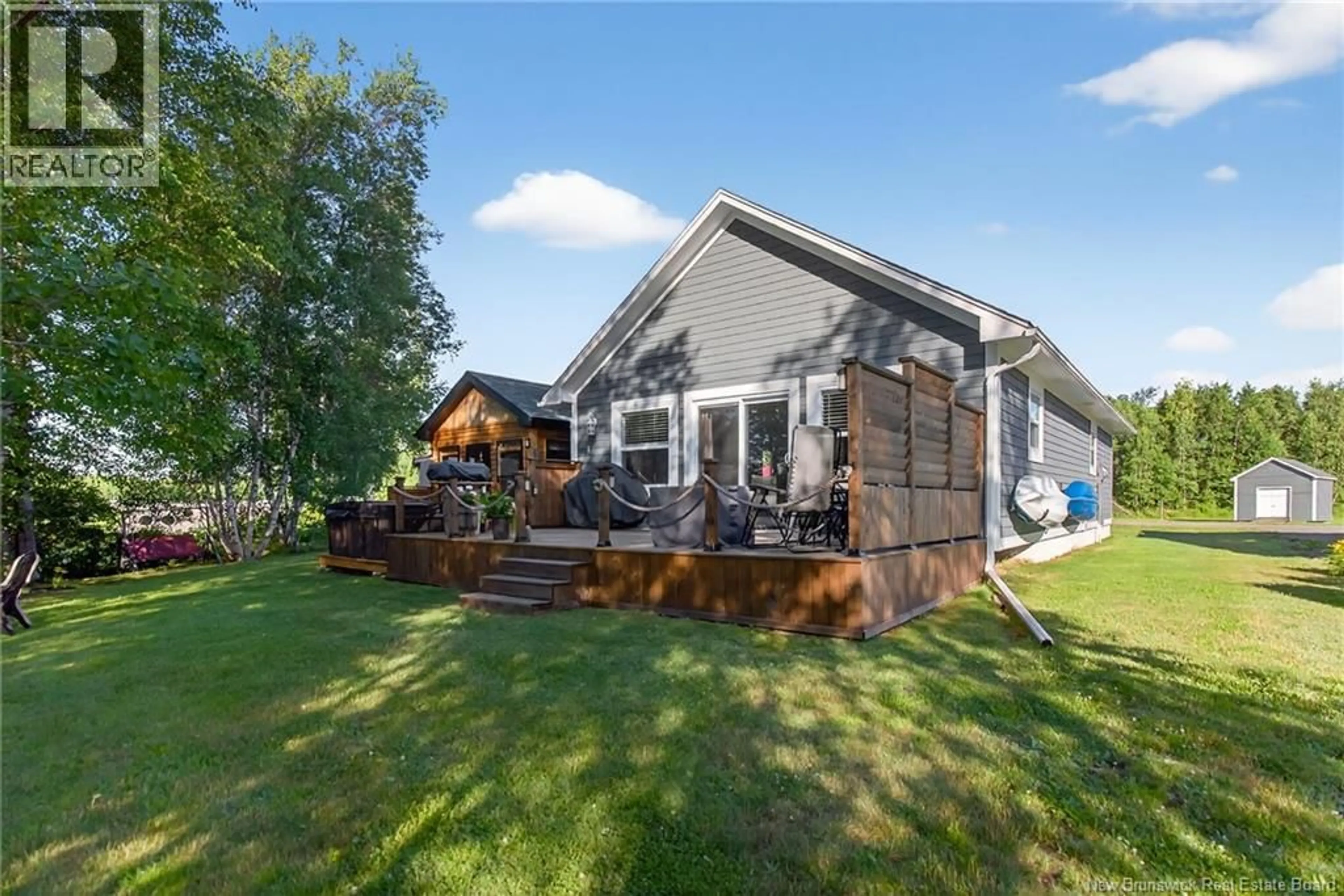 Home with vinyl exterior material, water/lake/river/ocean view for 44 CHANIS LANE, Grande-Digue New Brunswick E4R0C7