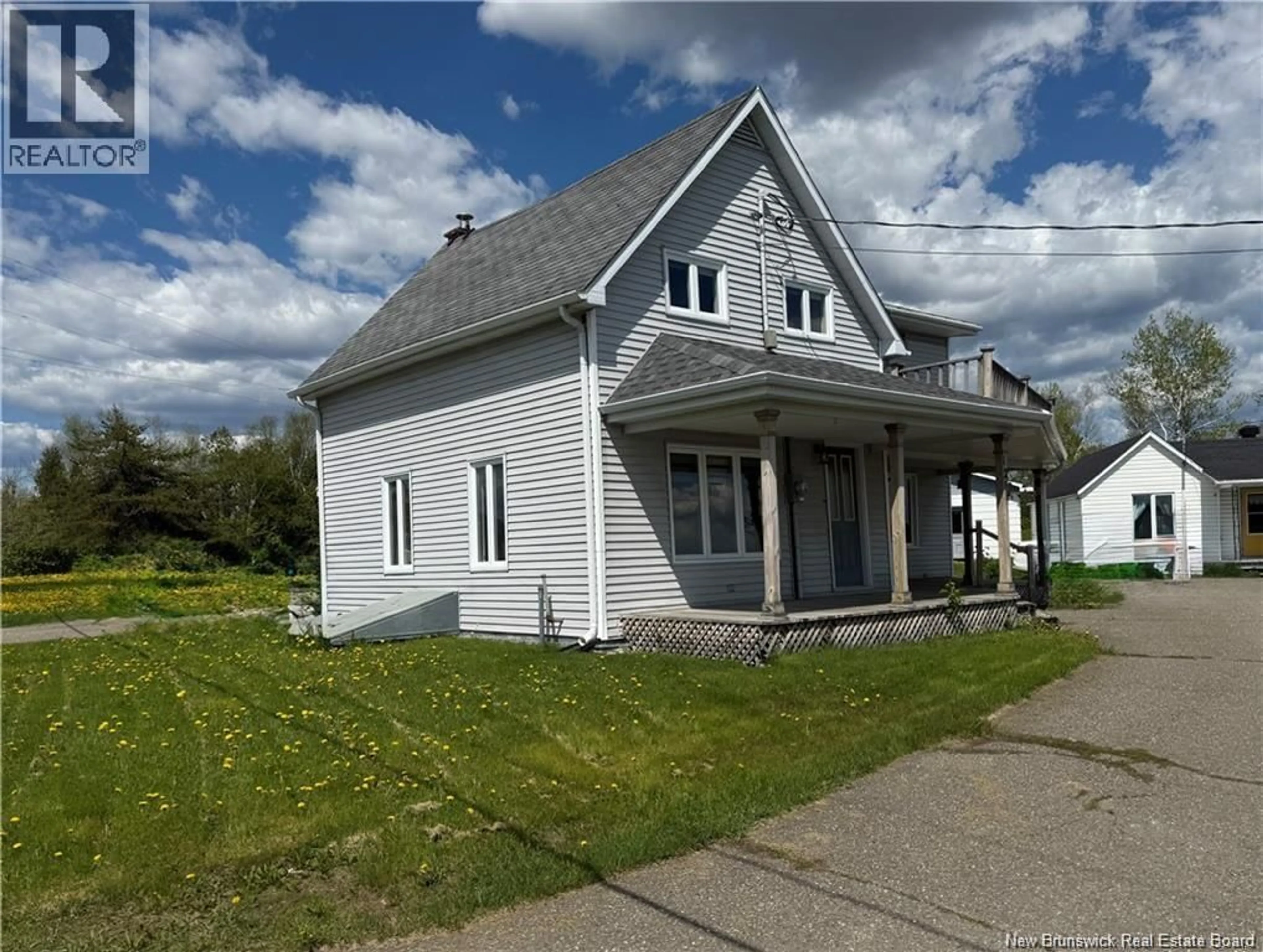 A pic from outside/outdoor area/front of a property/back of a property/a pic from drone, unknown for 12 SOUCY LANE, Grand-Sault/Grand Falls New Brunswick E3Y1A7