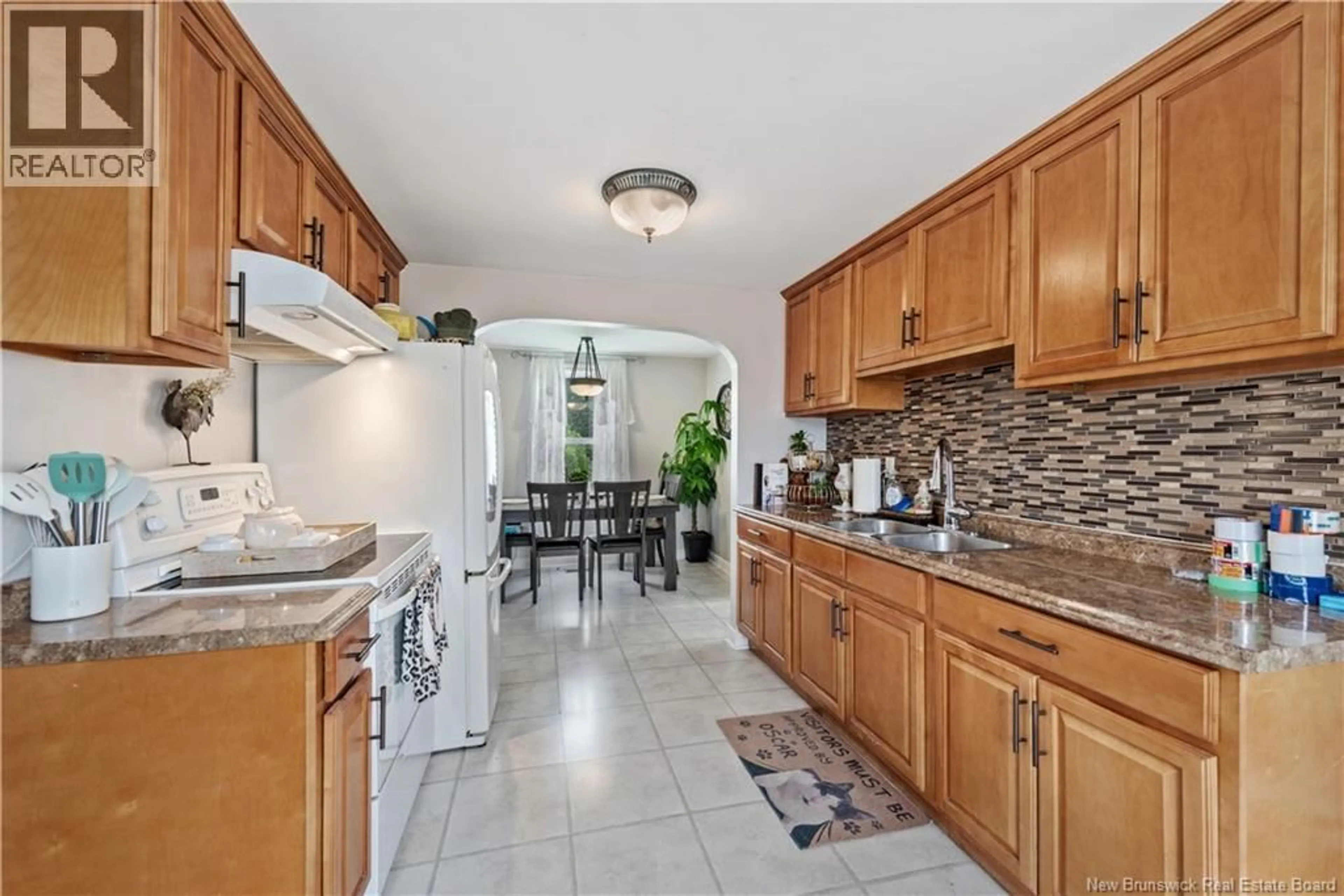 Open concept kitchen, ceramic/tile floor for 2345 ROUTE 115, Irishtown New Brunswick E1H2L5