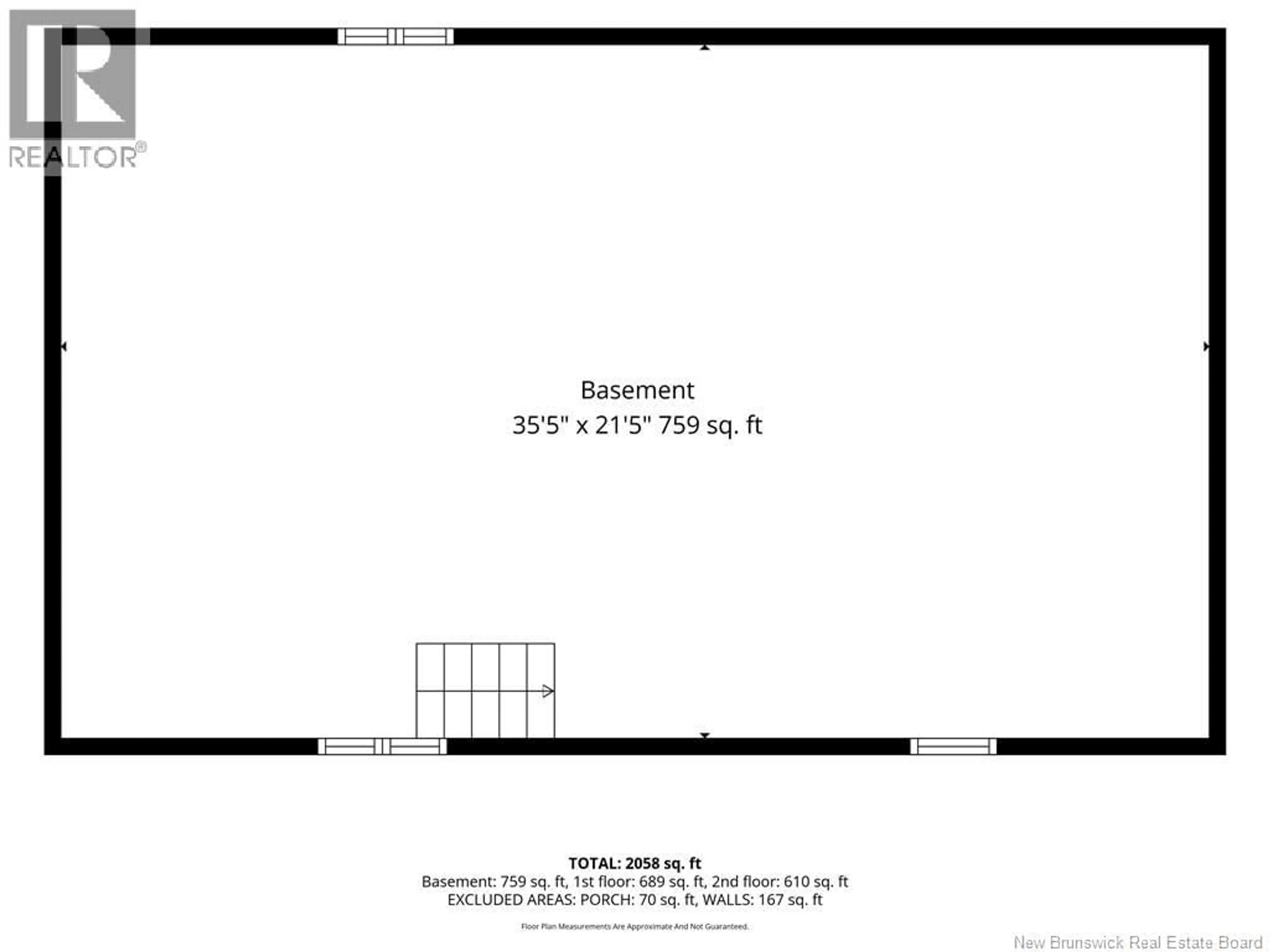 Floor plan for 2345 ROUTE 115, Irishtown New Brunswick E1H2L5