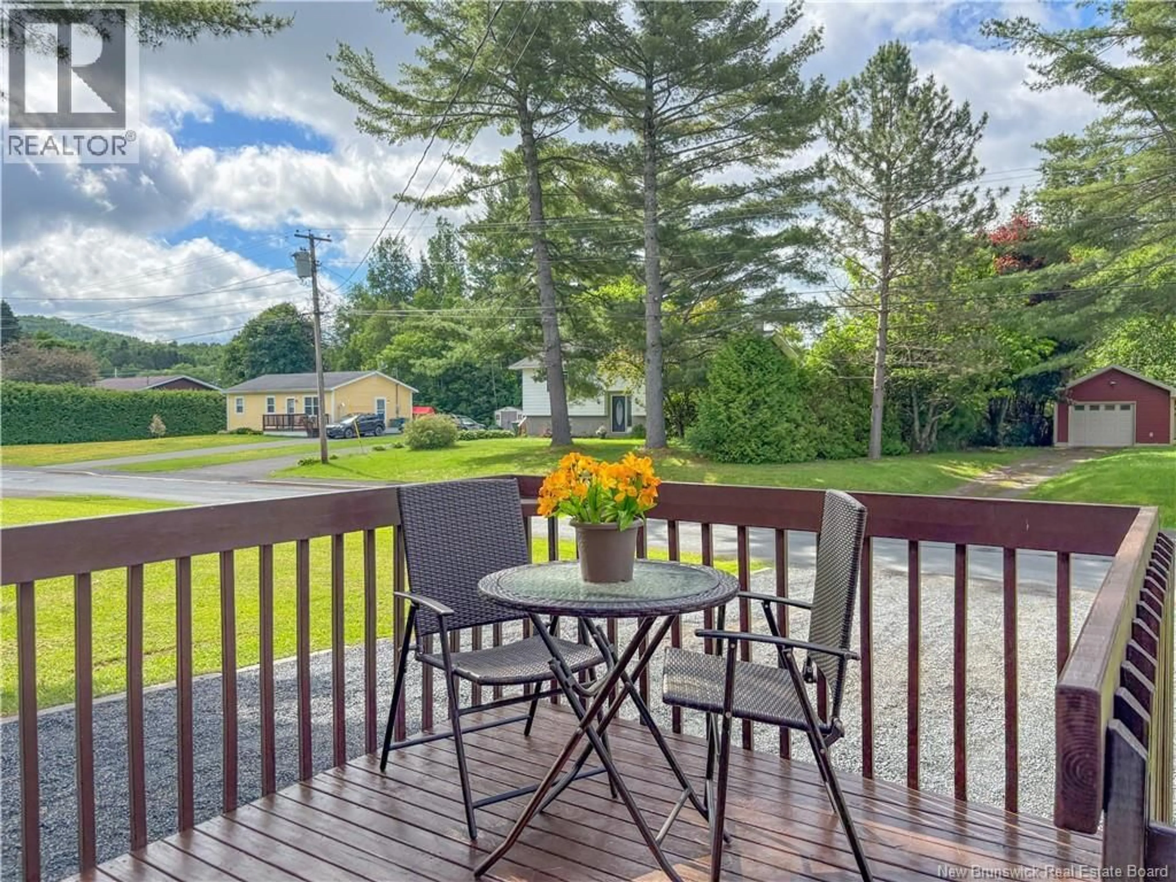 Patio, water/lake/river/ocean view for 7 BIRCHWOOD STREET, Perth-Andover New Brunswick E7H1M7